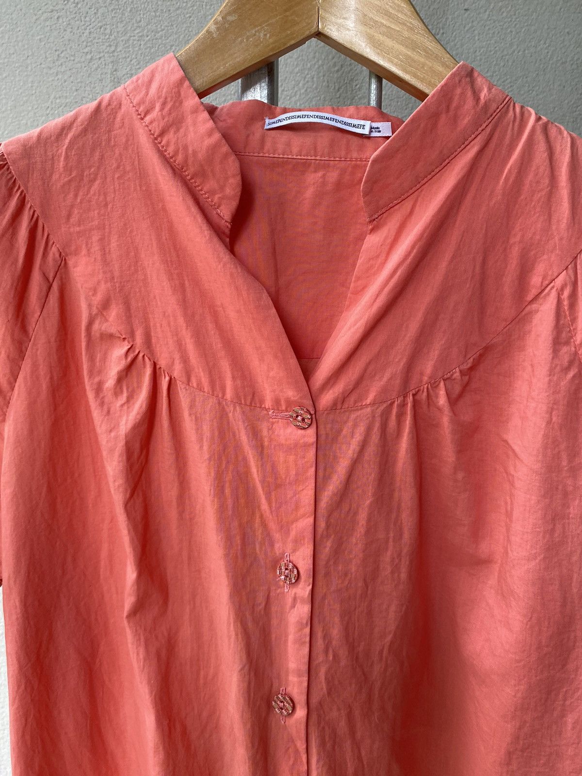 Fendi FENDI FENDISSIME Mandarin orange blouse Size S / US 4 / IT 40 - 13 Thumbnail
