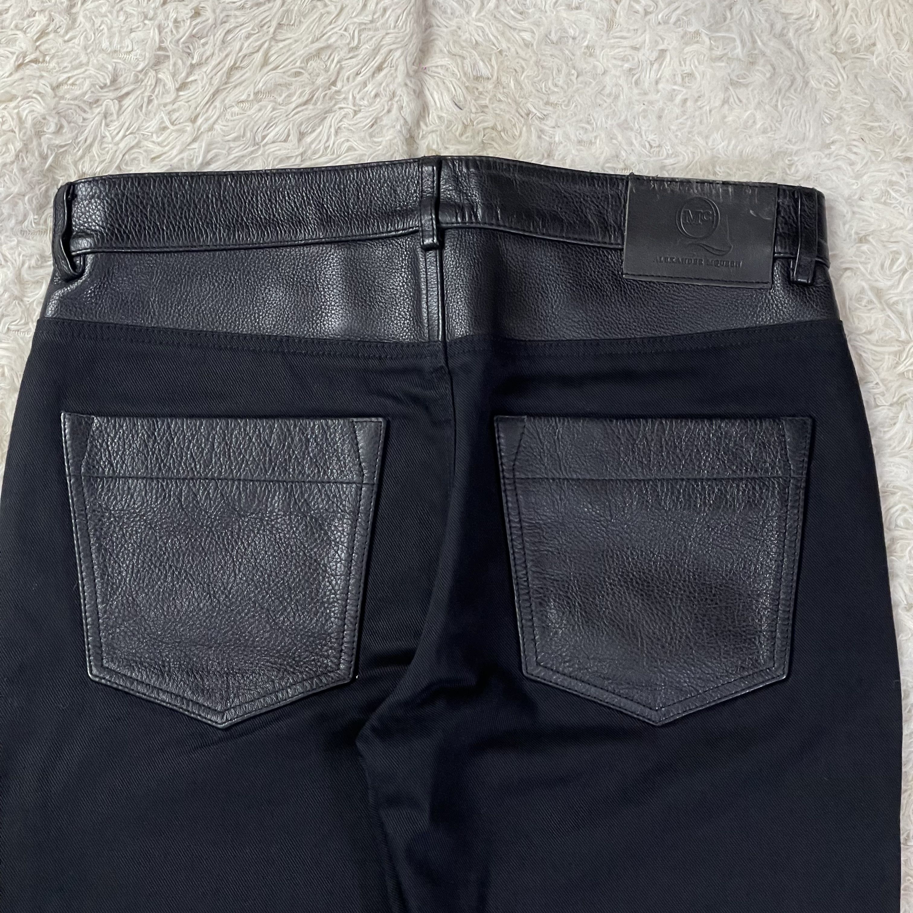 Alexander McQueen Alexander Mcqueen Leather Pants Size US 30 / EU 46 - 9 Thumbnail