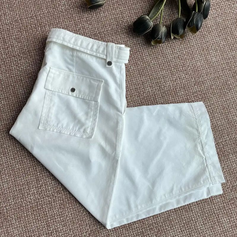 Dior Dior Women's Casual Pants in White 0089 Size 26" / US 2 / IT 38 - 1 Thumbnail
