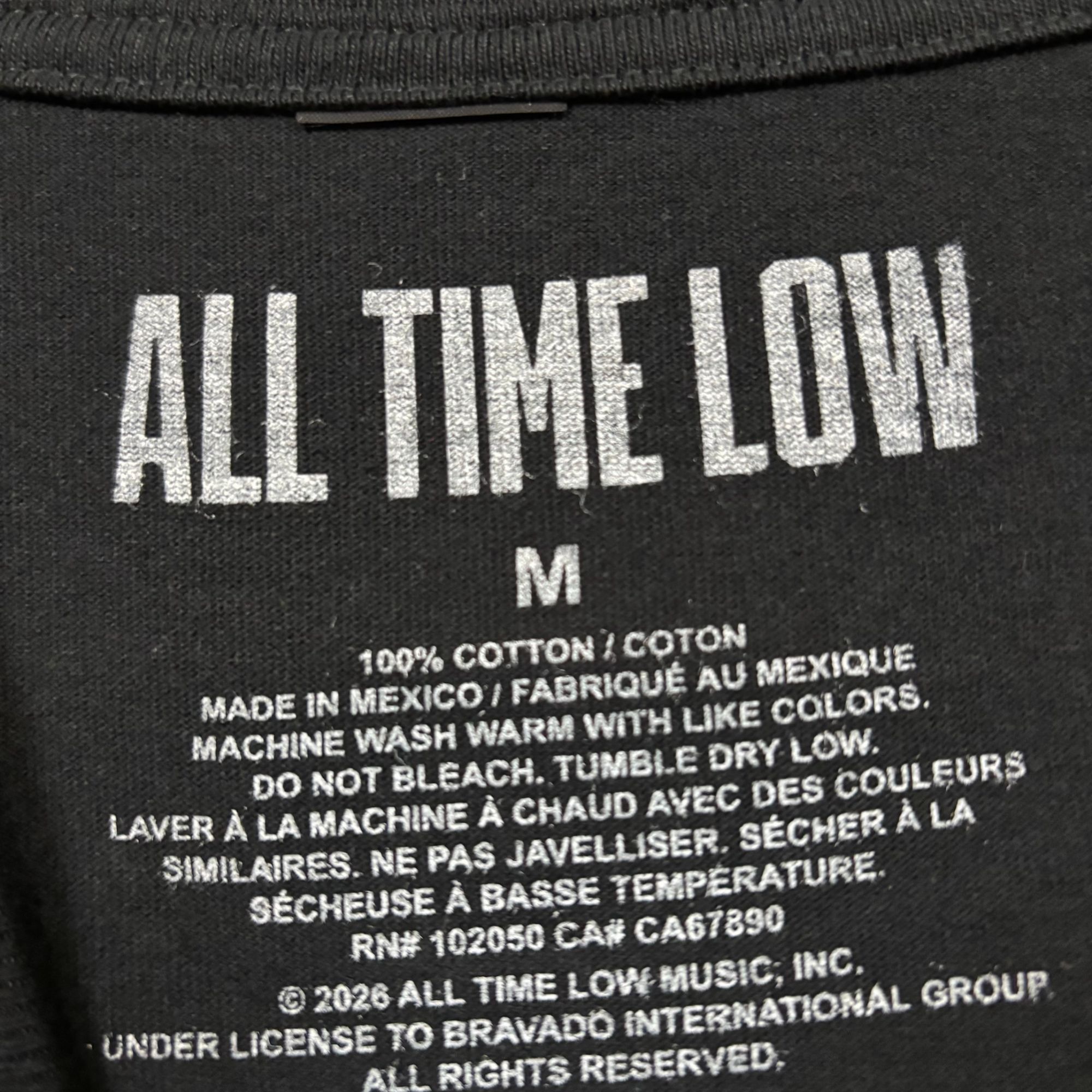 Band Tees All Time Low Wake Up Sunshine Album Tour Collage Band Tee M Size US M / EU 48-50 / 2 - 4 Thumbnail