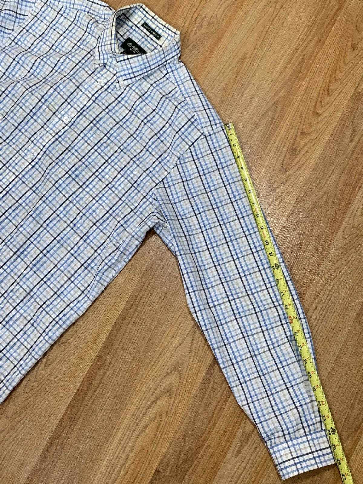 Eddie Bauer SzL-Eddie Bauer Long Sleeve Plaid Button Up Plaid Size US L / EU 52-54 / 3 - 11 Thumbnail