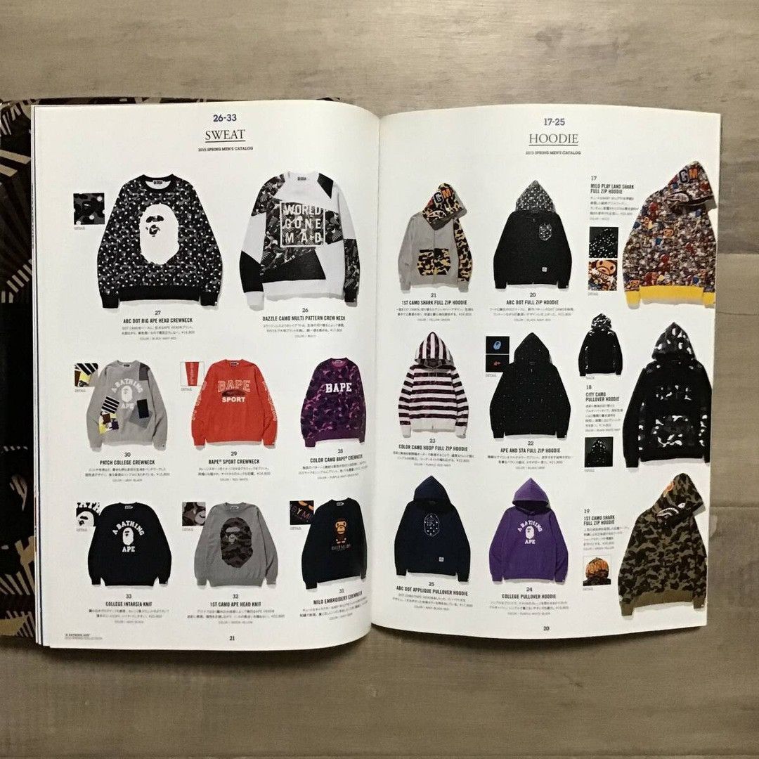 Bape BAPE 2015 Mook book magazine a bathing ape shark tote bag Size ONE SIZE - 7 Thumbnail