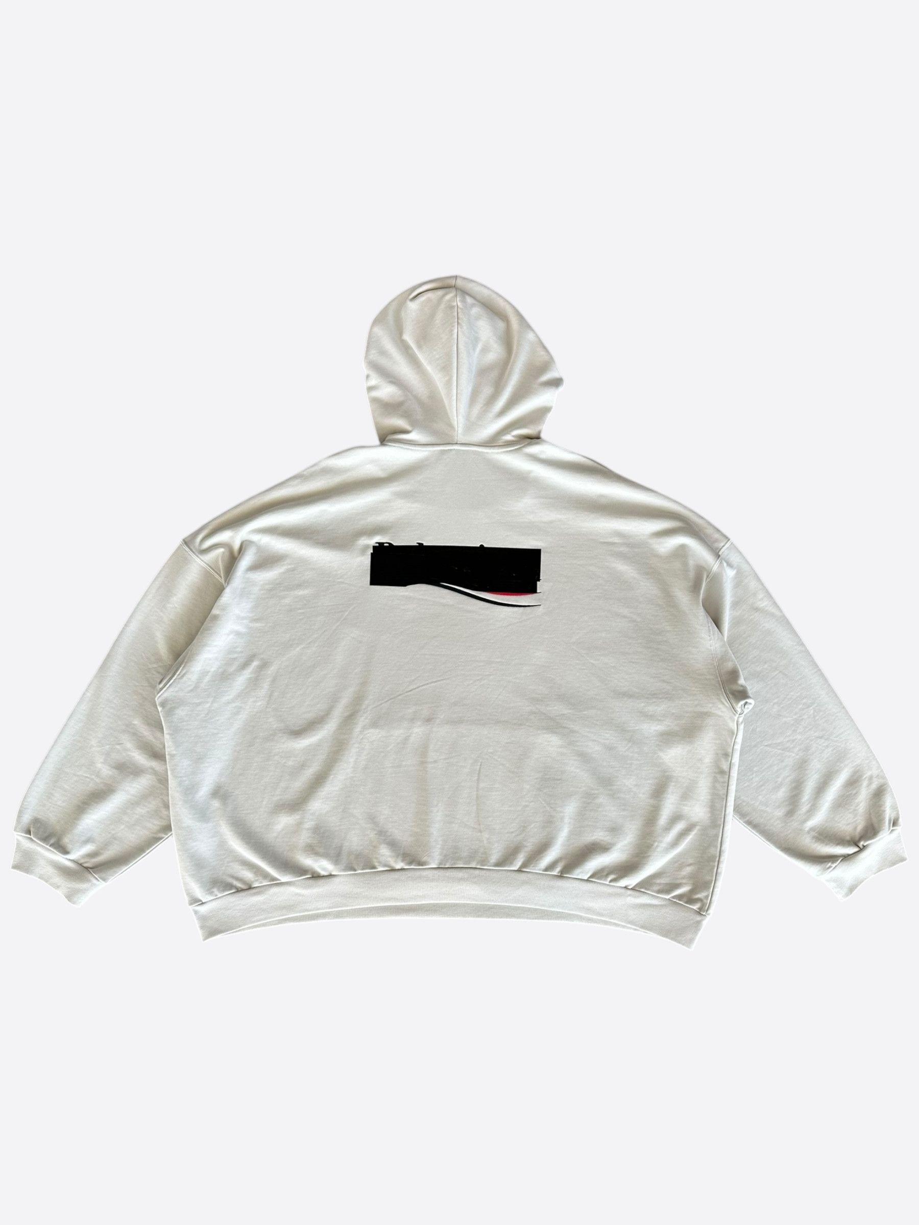 Balenciaga Balenciaga Grey Gaffer Tape Campaign Logo Hoodie Size US XXL / EU 58 / 5 - 2 Thumbnail