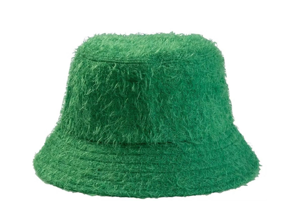 Eric Emanuel Eric Emanuel green fuzzy bucket hat Size ONE SIZE - 1 Thumbnail