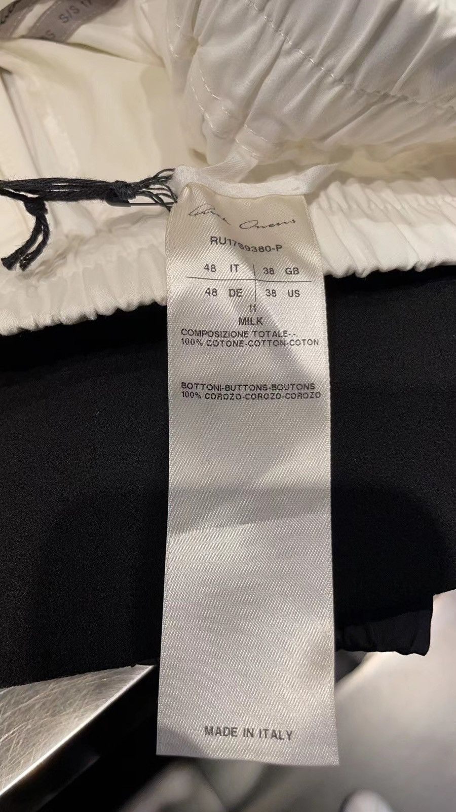 Rick Owens RICK OWENS DRAWSTRING PANTS Size US 32 / EU 48 - 3 Thumbnail