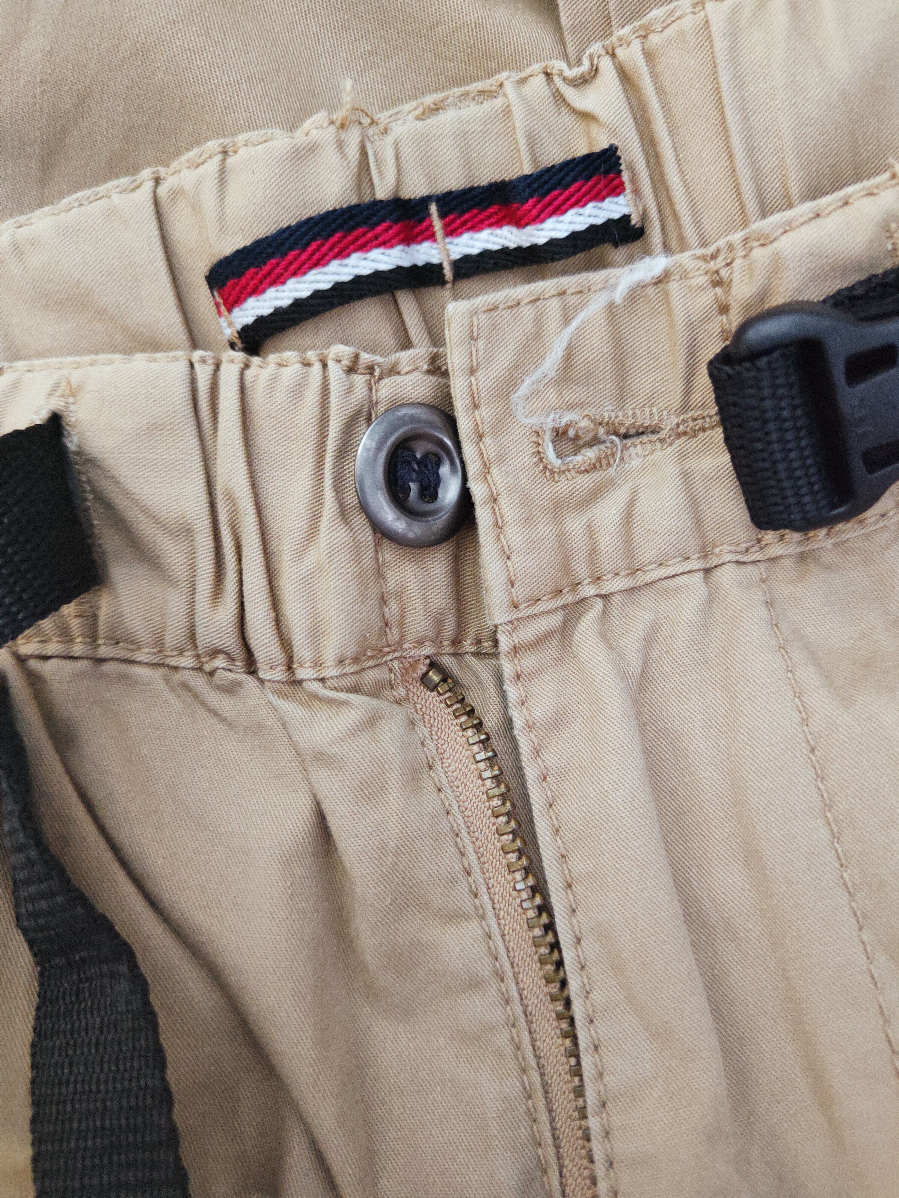 Japanese Brand Japanese Brand Beige Multipocket Tactical Cargo Pants #W911 Size US 33 - 14 Thumbnail