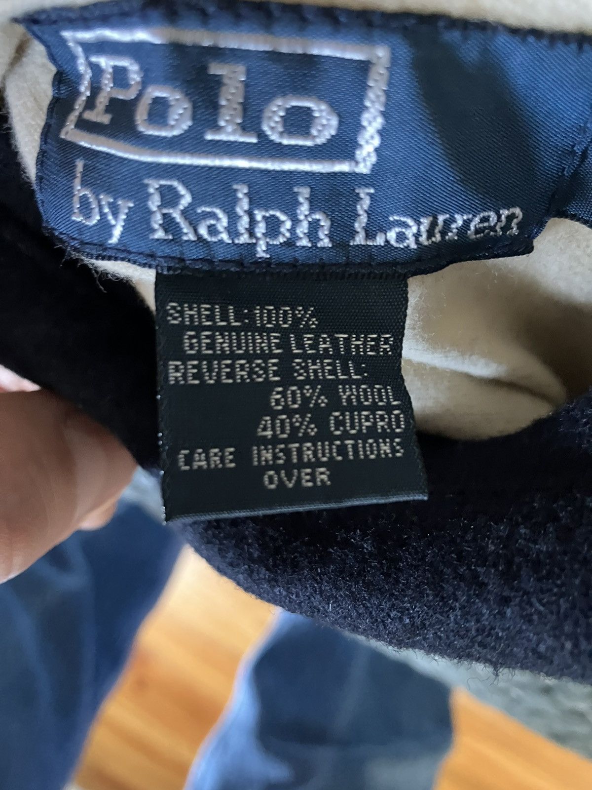 Polo Ralph Lauren Vtg Polo Ralph Lauren leather/wool REVERSIBLE jacket SMALL Size US S / EU 44-46 / 1 - 18 Thumbnail