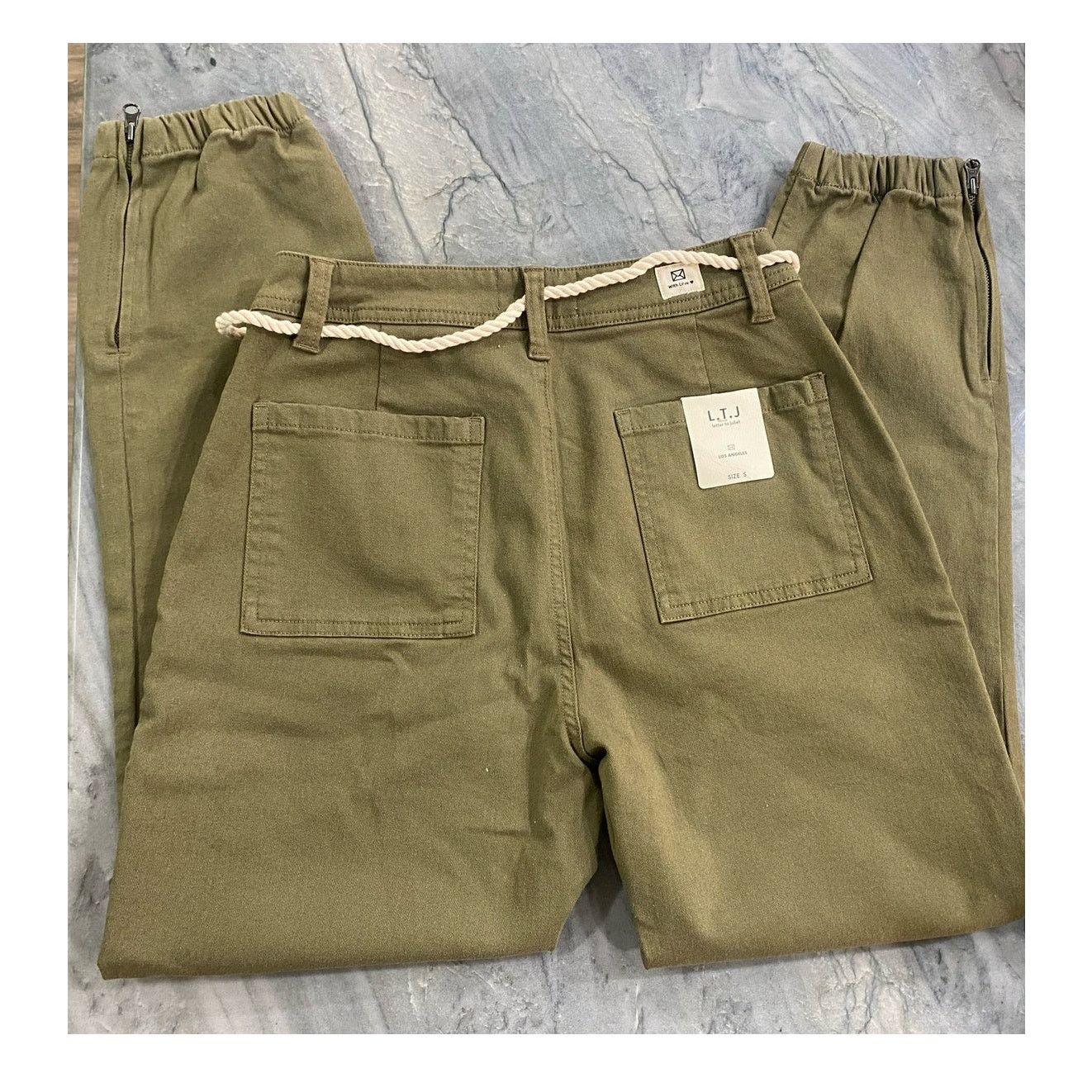 Other L.T.J. Zip Cuff Utility Pants - Moss small Size 25" / US 0 / IT 36 - 4 Thumbnail