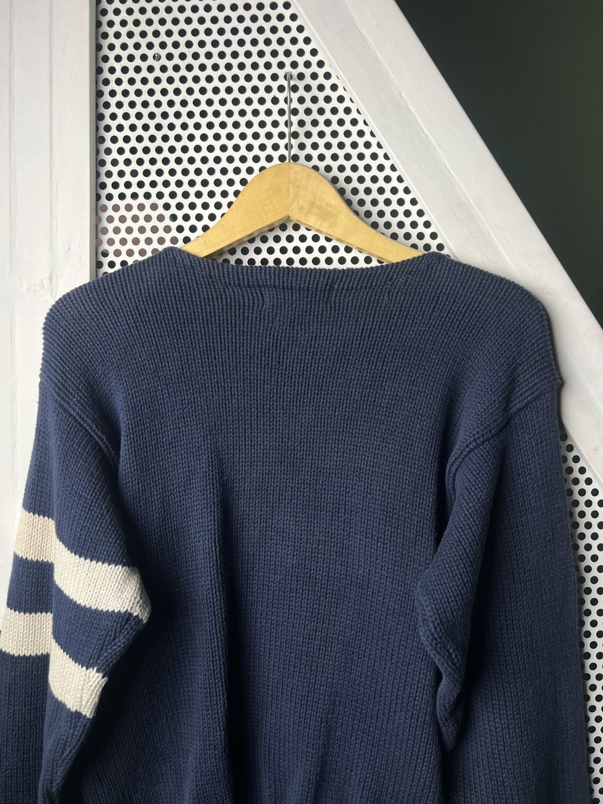 Polo Ralph Lauren Polo Ralph Lauren “P” Letterman Knit Sweater Size US M / EU 48-50 / 2 - 4 Thumbnail