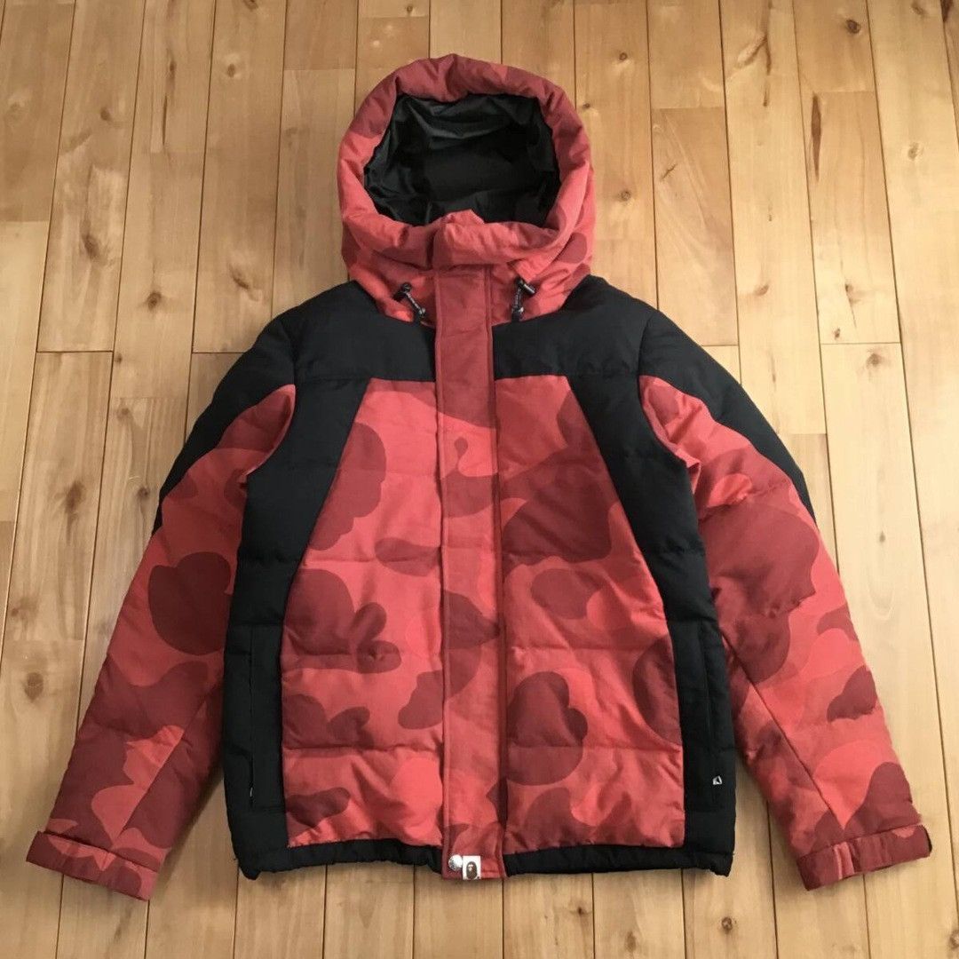 Bape BAPE Giant Red Camo Puffer Down Jacket a bathing ape NIGO Size US M / EU 48-50 / 2 - 1 Thumbnail