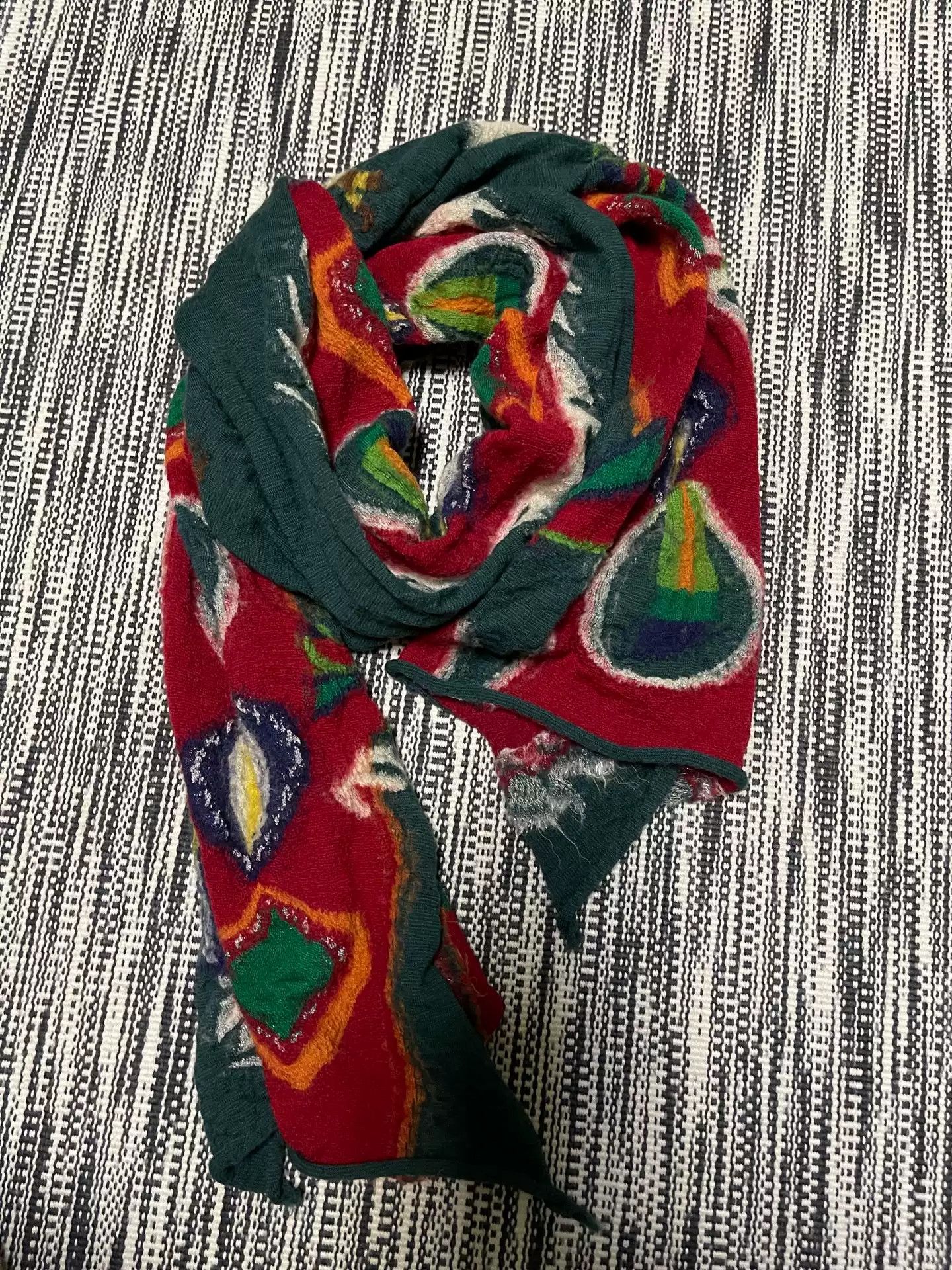 Kapital Kapital counter authentic ladies wool scarf Size ONE SIZE - 1 Thumbnail