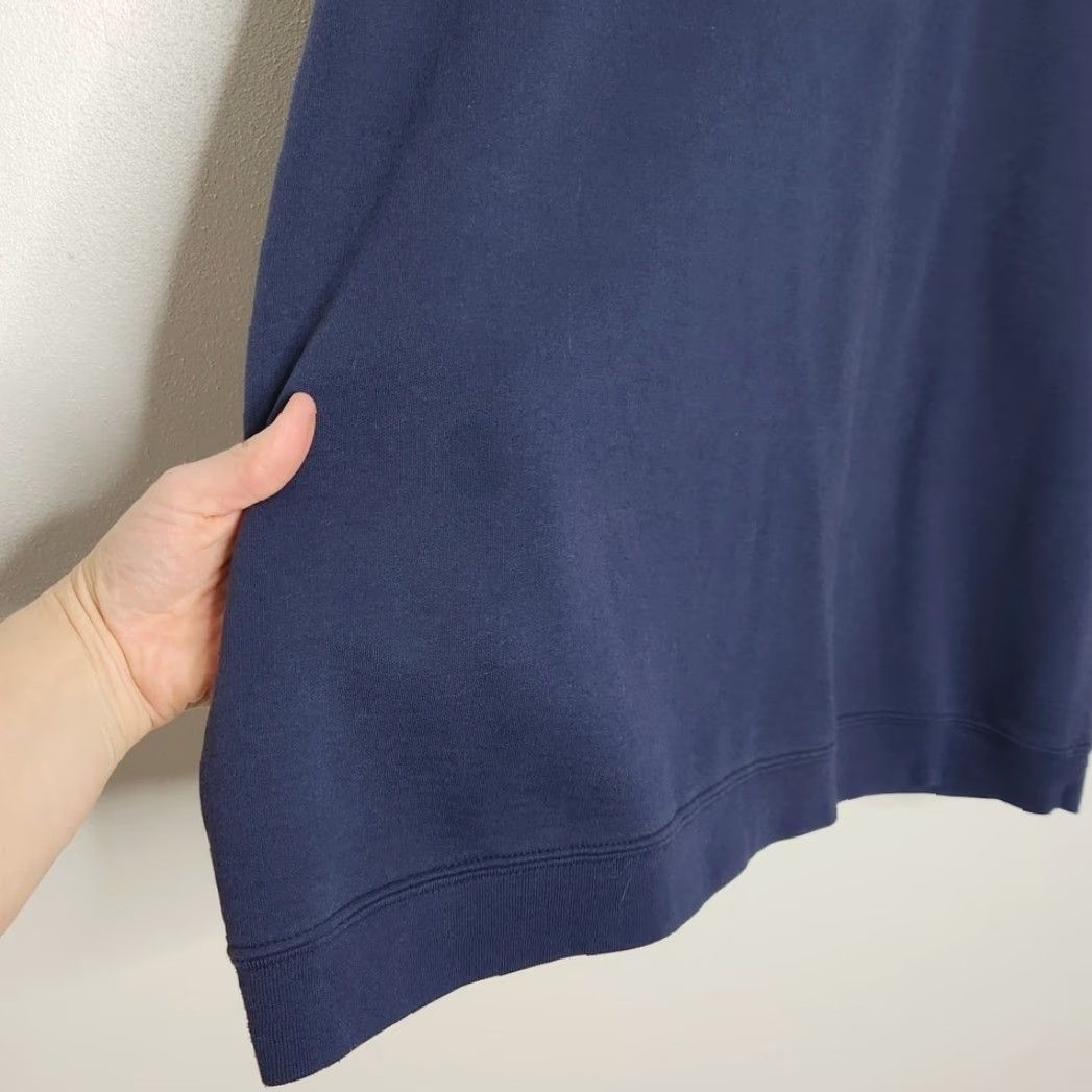 Reebok VINTAGE Reebok Sweatshirt Crewneck Oversized Spellout Logo Blue L Adults Unisex Pullover 90s VTG Size US L / EU 52-54 / 3 - 6 Thumbnail