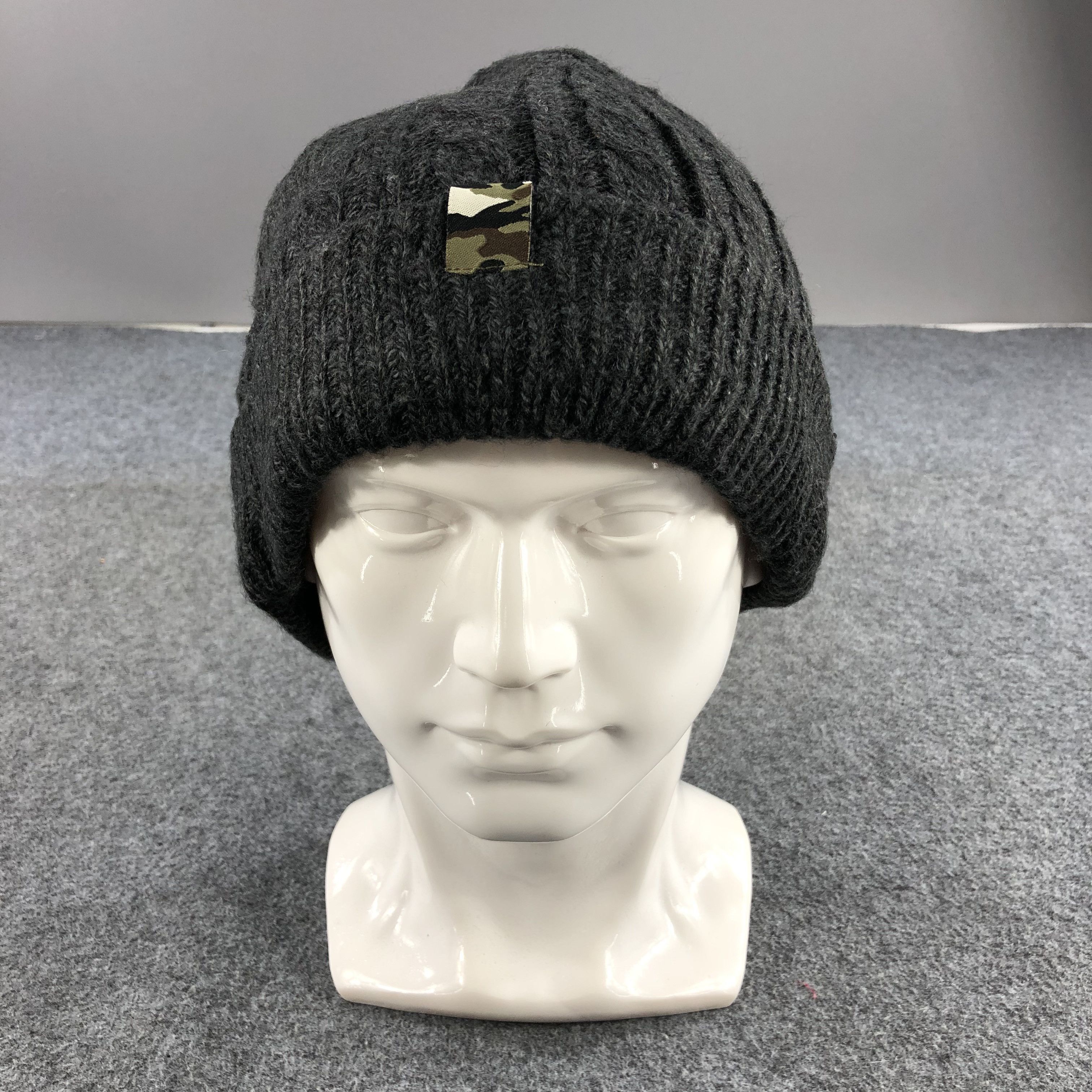 Zara Cable Knit Fisherman Beanie Snowcap Snow Hat B296 in Black, Men’s