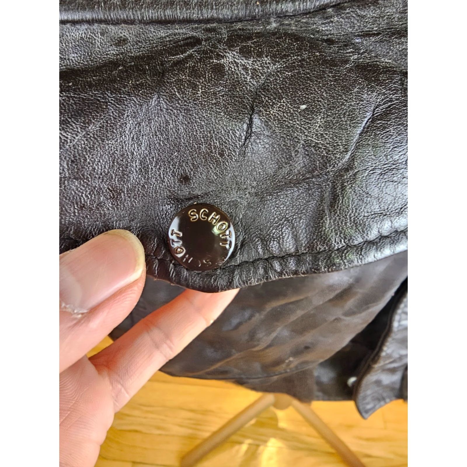 Schott VINTAGE SCHOTT G-1 674 MS FLIGHT BOMBER LEATHER JACKET SZ 42 MEN Size US XS / EU 42 / 0 - 6 Thumbnail