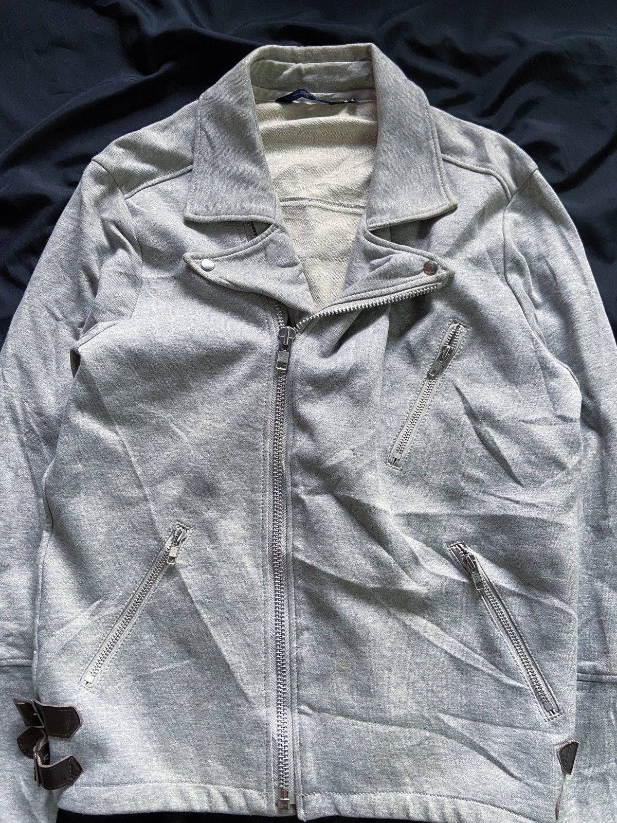 PPFM JAPANESE ASYMMETRICAL PUNK ZIP JACKET raf simons g.o.a Size US L / EU 52-54 / 3 - 2 Thumbnail