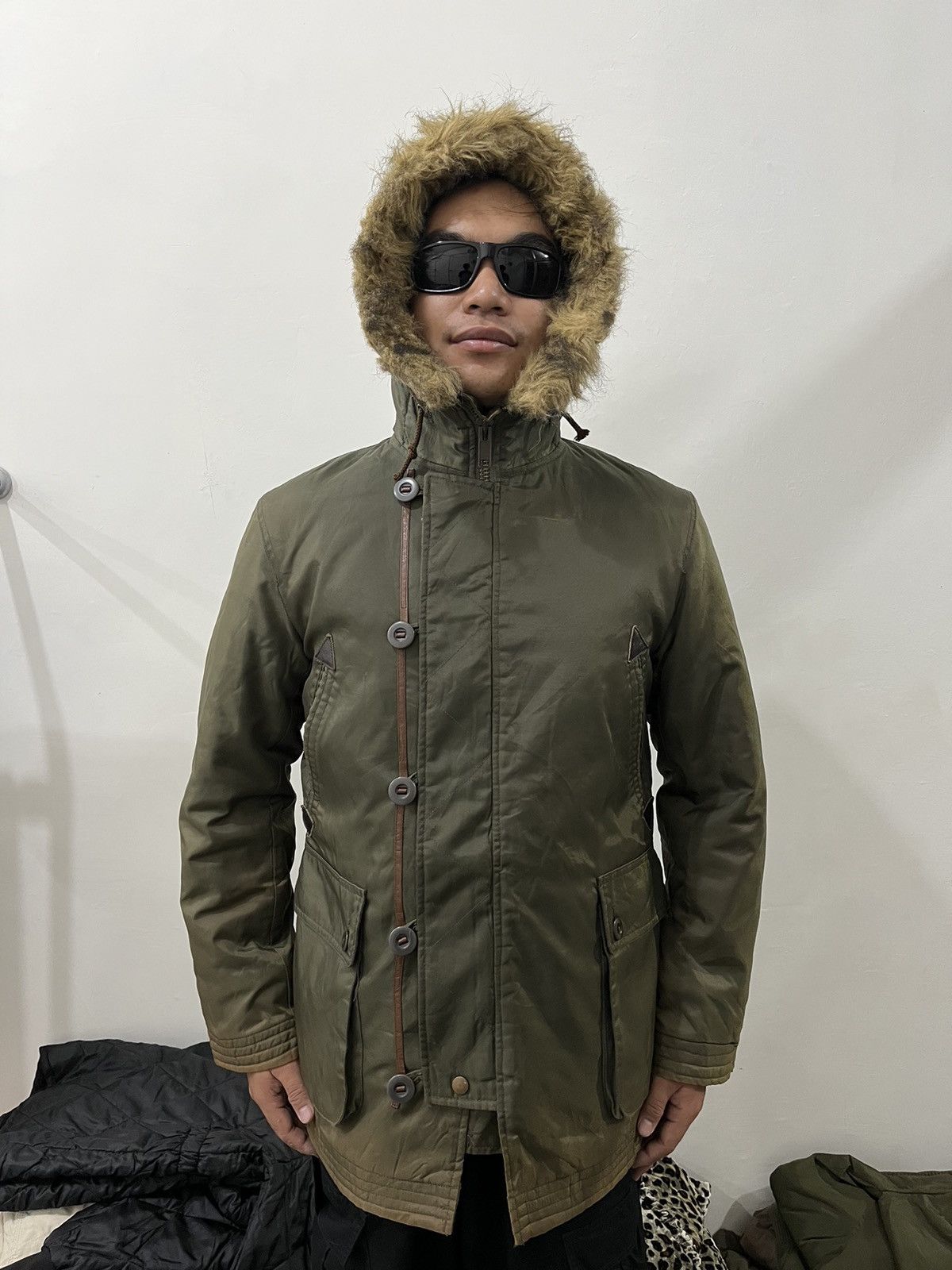 If Six Was Nine 🚨NEED GONE🚨 G.O.A Bono Jacket N3B Type Parka Faux Fur Jacket Size US L / EU 52-54 / 3 - 10 Thumbnail