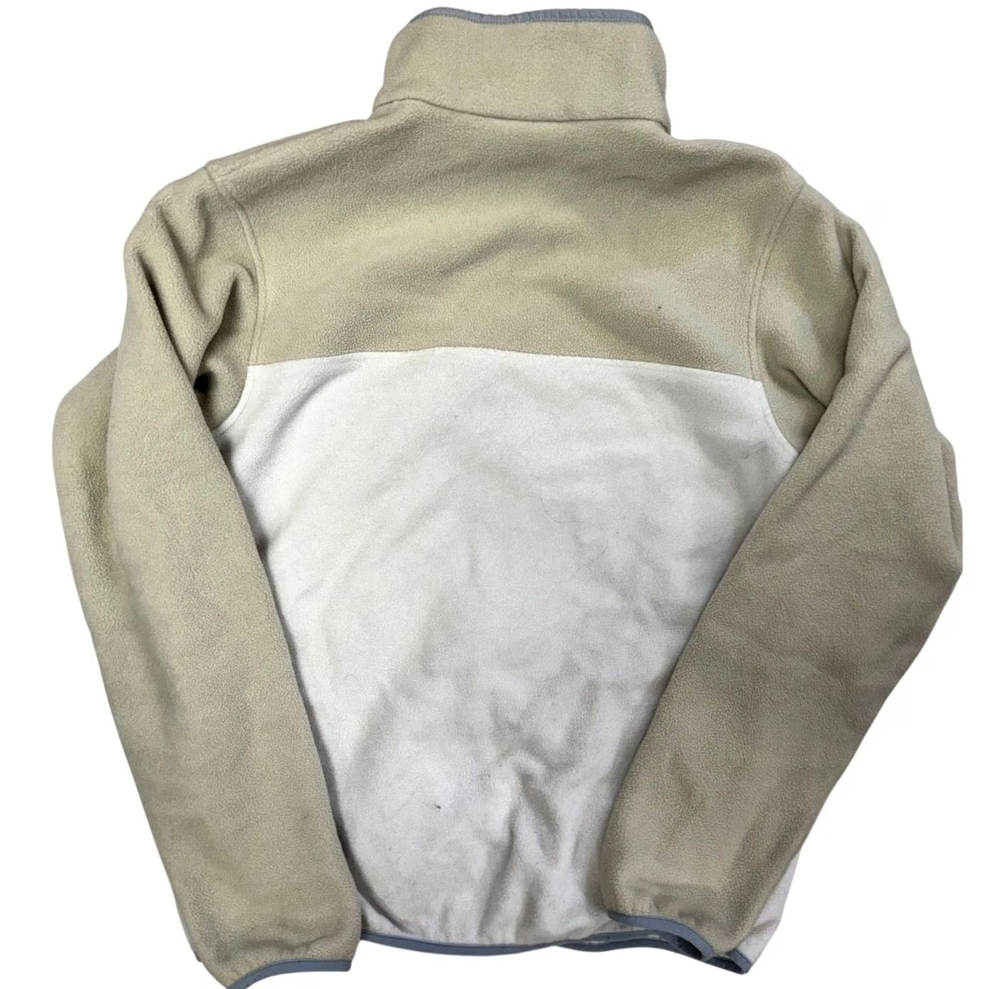Patagonia Patagonia Women's Fleece Pullover Jacket Beige White Size M Size M / US 6-8 / IT 42-44 - 2 Thumbnail