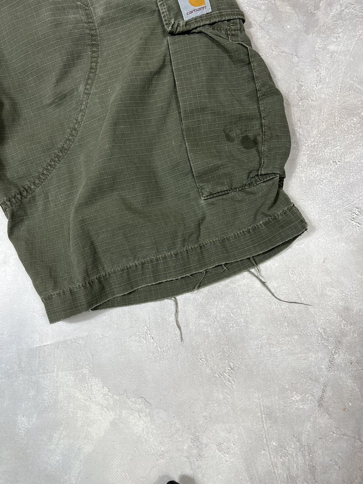 Carhartt Vintage Carhartt Distressed Cargo Short Size US 34 / EU 50 - 3 Thumbnail