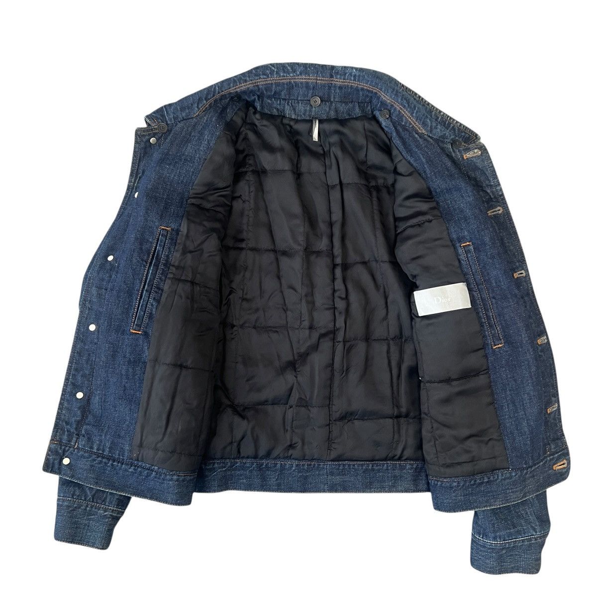 Dior Dior 2020AW Indigo Padded Denim Jacket Size US M / EU 48-50 / 2 - 2 Thumbnail