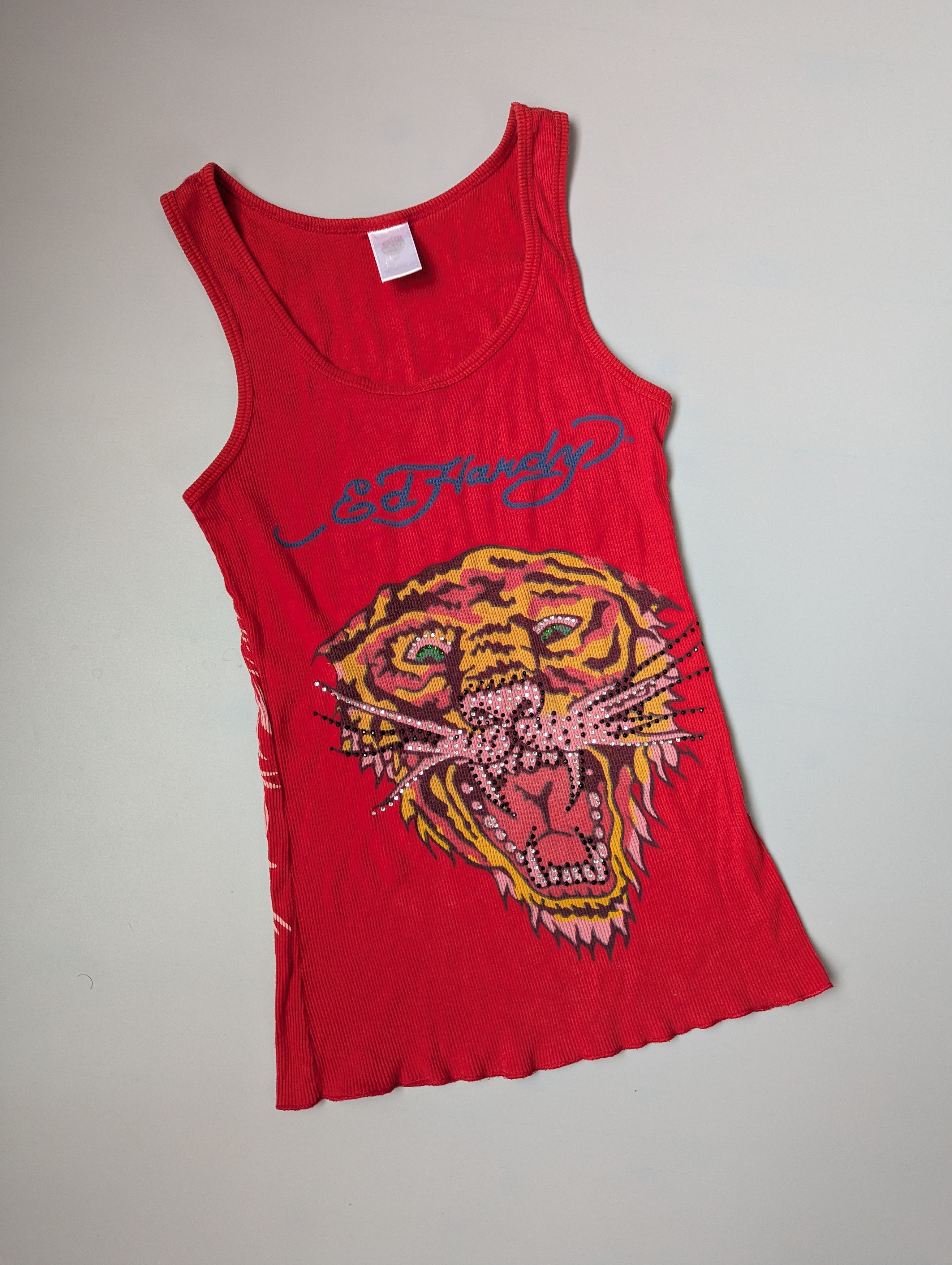 Christian Audigier Christian audigier x Ed hardy drip logo tank top Size US M / EU 48-50 / 2 - 1 Thumbnail