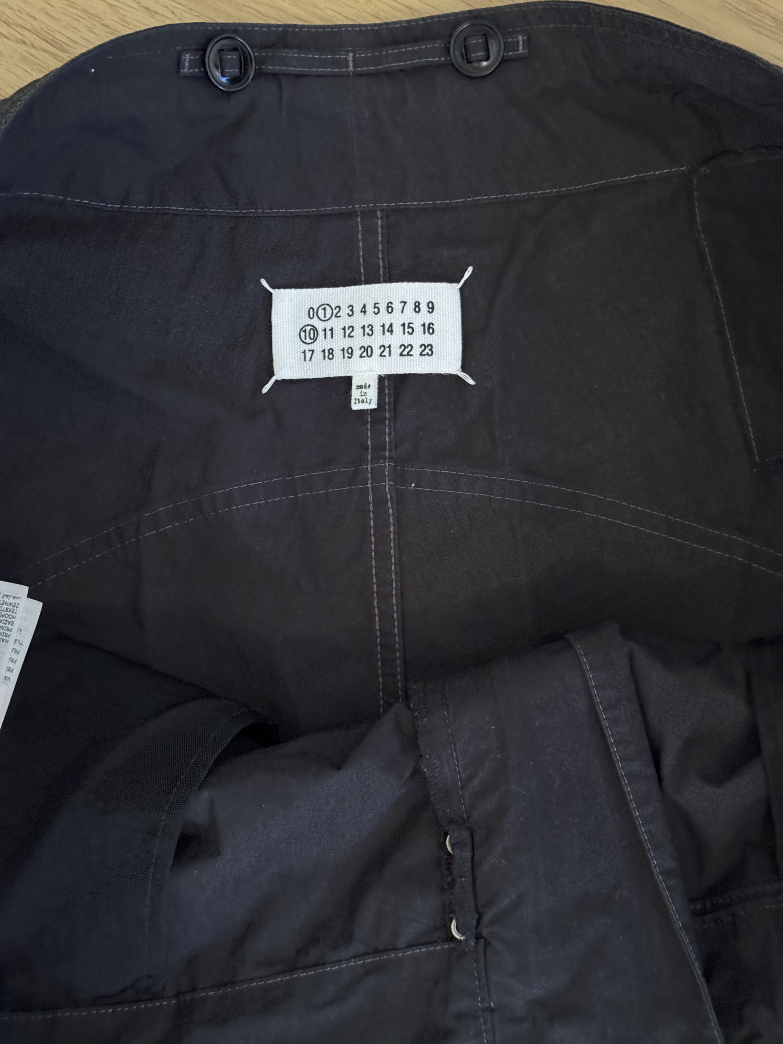 Maison Margiela SS25 Cargo Pants 01 Black Size US 36 / EU 52 - 3 Thumbnail