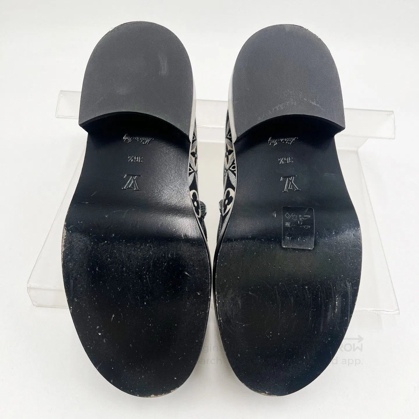 Louis Vuitton LV 1854 Monogram Platform Loafers. Size US 5.5 / IT 35.5 - 8 Thumbnail
