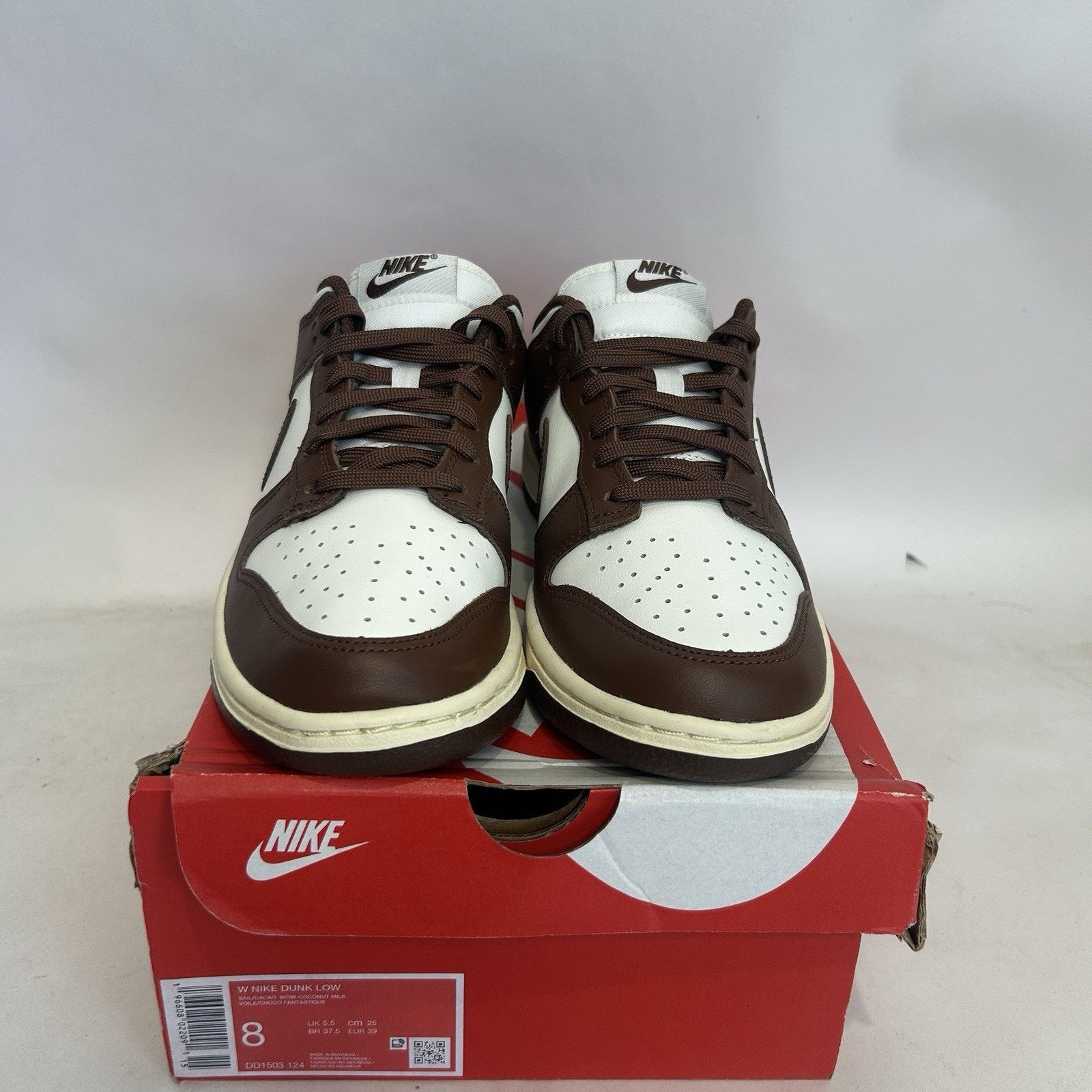 Nike Nike Dunk Low WMNS “Cacao Wow/Mocha” Size US 8 / IT 38 - 2 Thumbnail