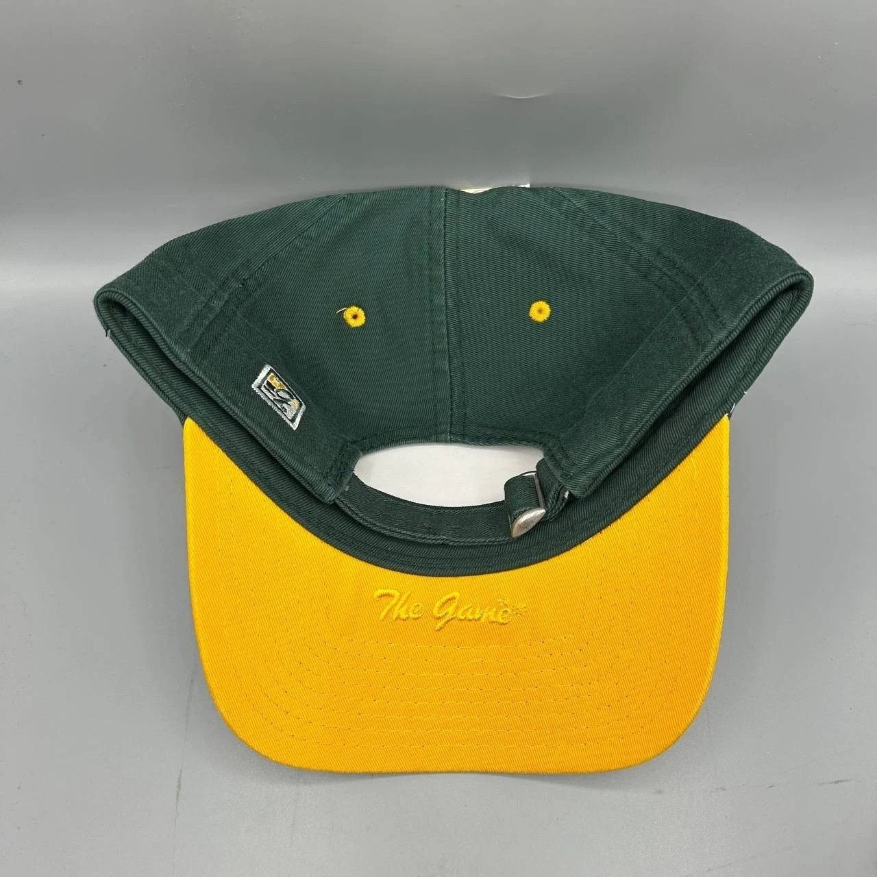 The Game Tiffin University Hat Green Yellow NCAA Strap Back Cotton Size ONE SIZE - 5 Thumbnail
