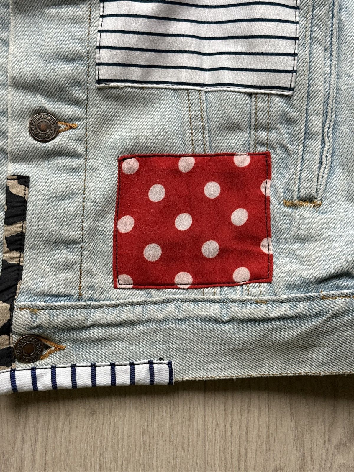 Awake NY × Levi's Levi’s x Awake NY Patchwork Denim Jacket M authentic vintage Size US M / EU 48-50 / 2 - 9 Thumbnail