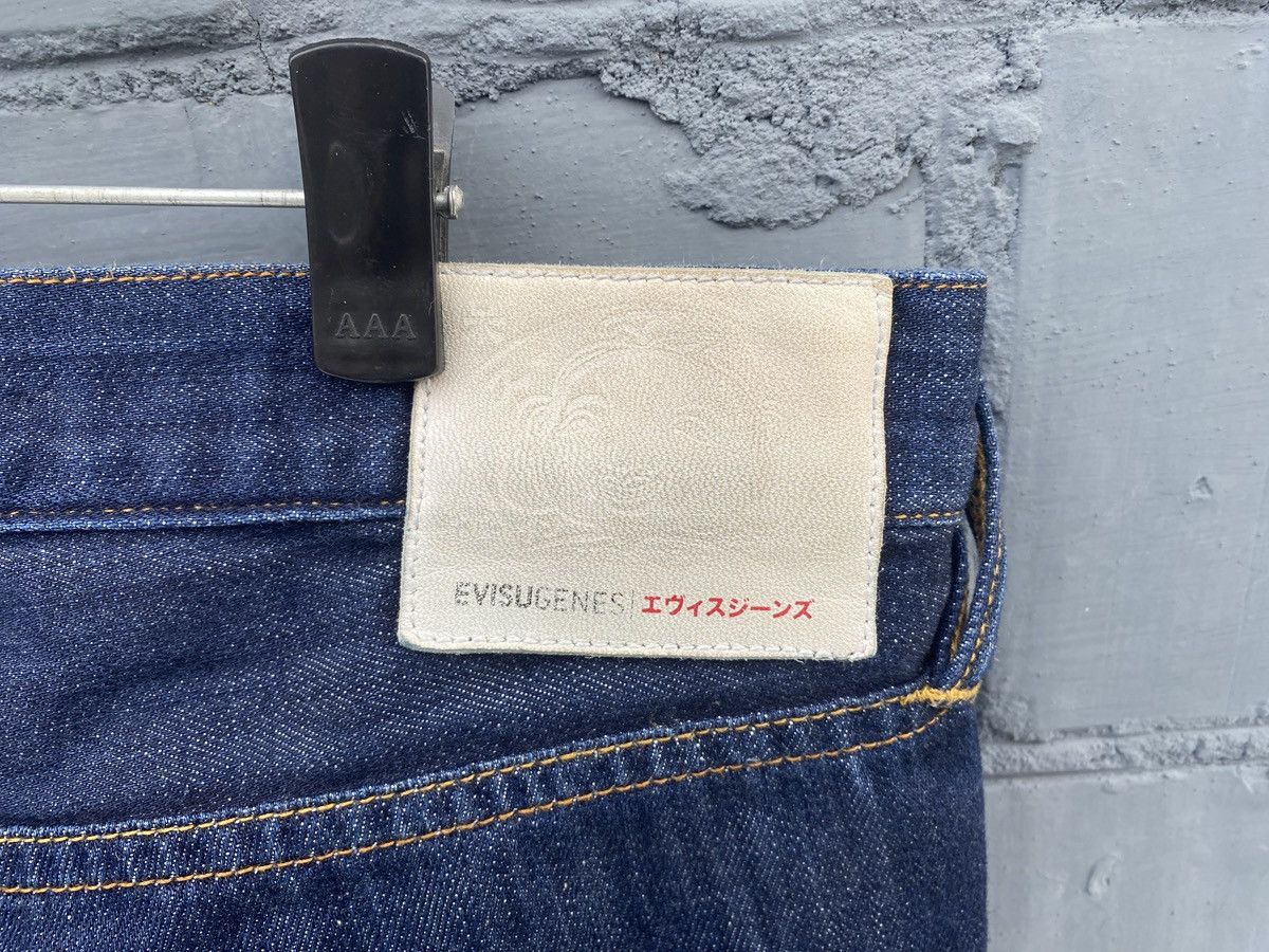 Evisu Evisu Genes Daicock Buddie Selvedge Blue Denim Pants 34 size Size US 34 / EU 50 - 6 Thumbnail