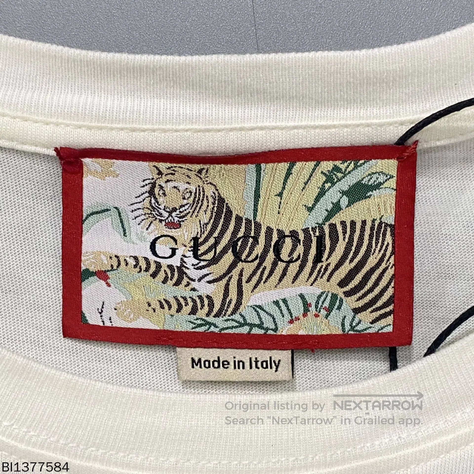 Gucci Gucci Tiger Print Short Sleeve Tee. Size US L / EU 52-54 / 3 - 6 Thumbnail