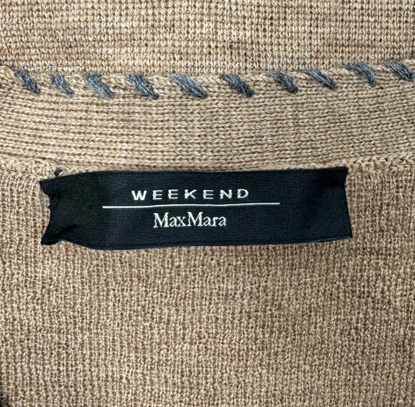 Weekend Max Mara Weekend Max Mara Wool Cardigan Emroidered size XS Size XS / US 0-2 / IT 36-38 - 10 Thumbnail