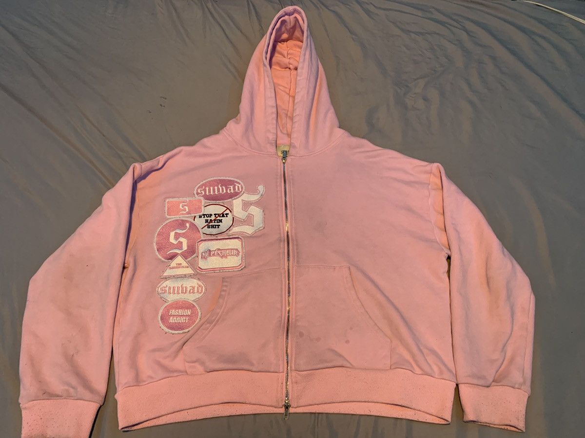トップス porter robinson velvet Patch tree hoodie Porter Robinson velvet patch tree hoodie