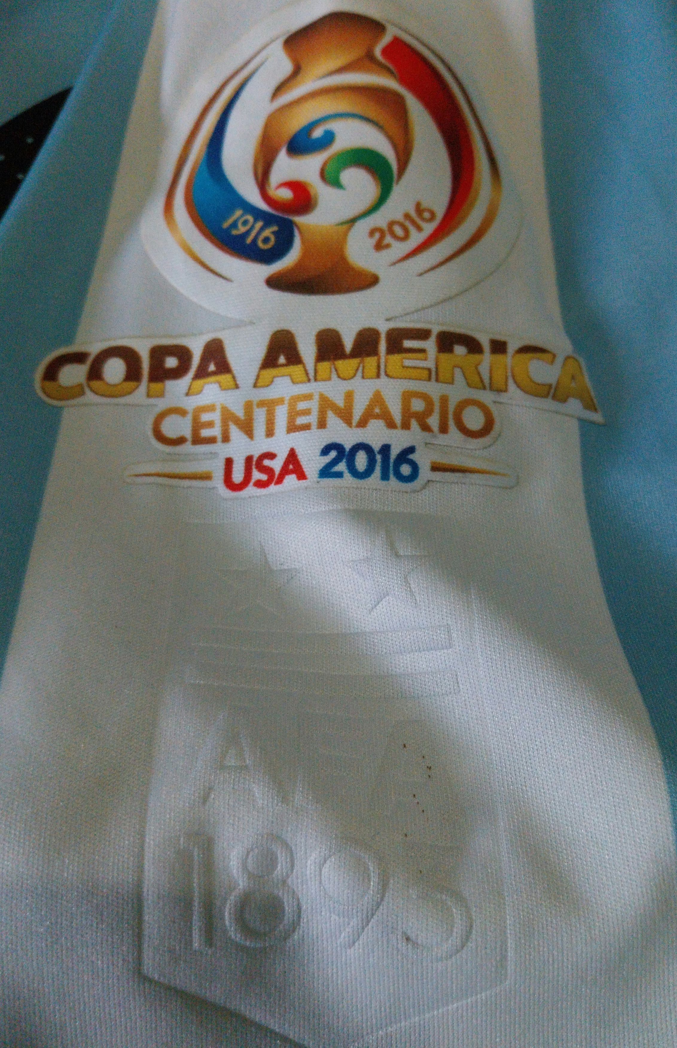 Adidas Argentina home 2016/2017 lionel messi jersey football Size US M / EU 48-50 / 2 - 9 Thumbnail