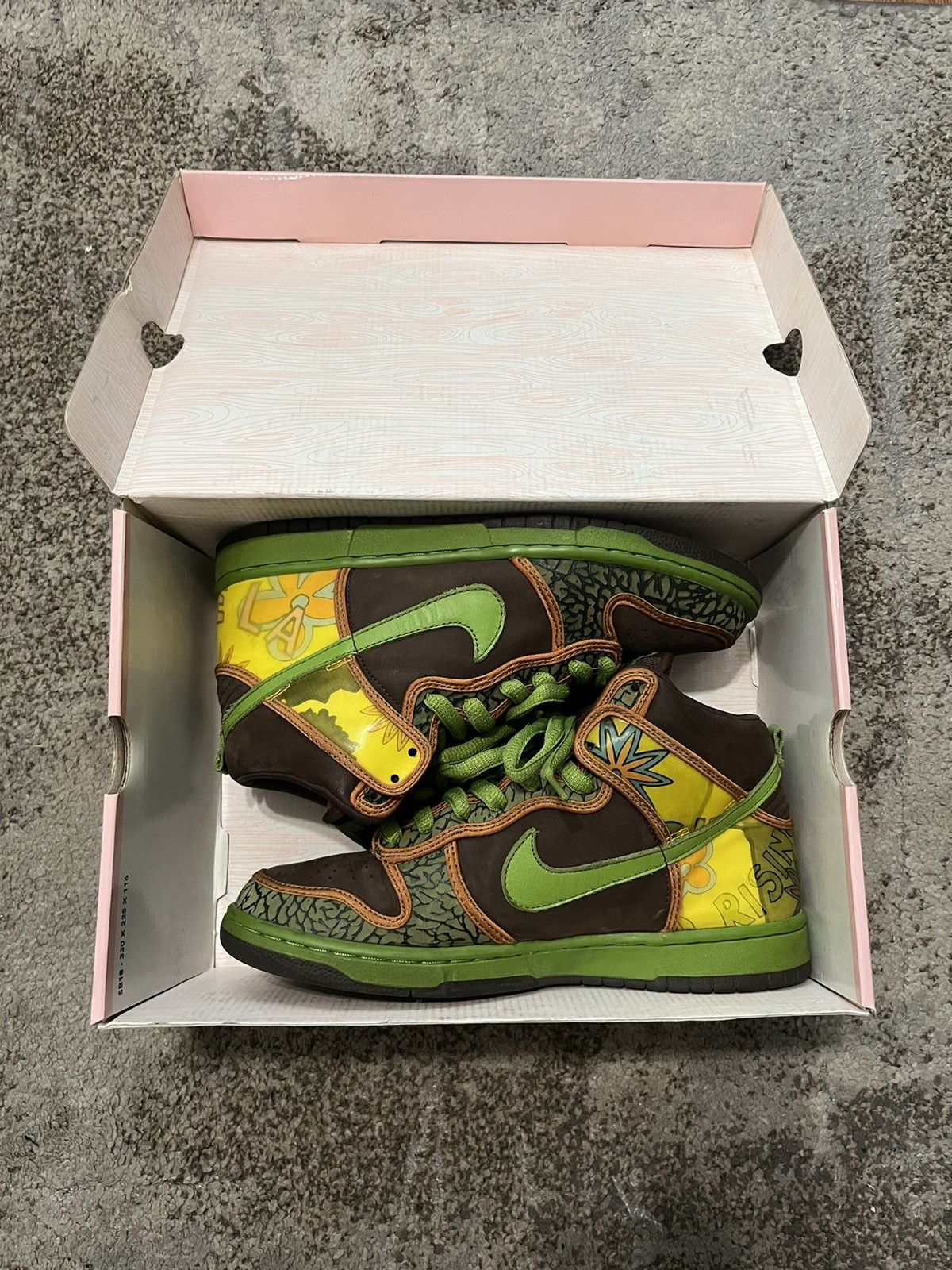 Nike Nike SB Dunk High De La Soul 2005 Size US 9 / EU 42 - 4 Thumbnail