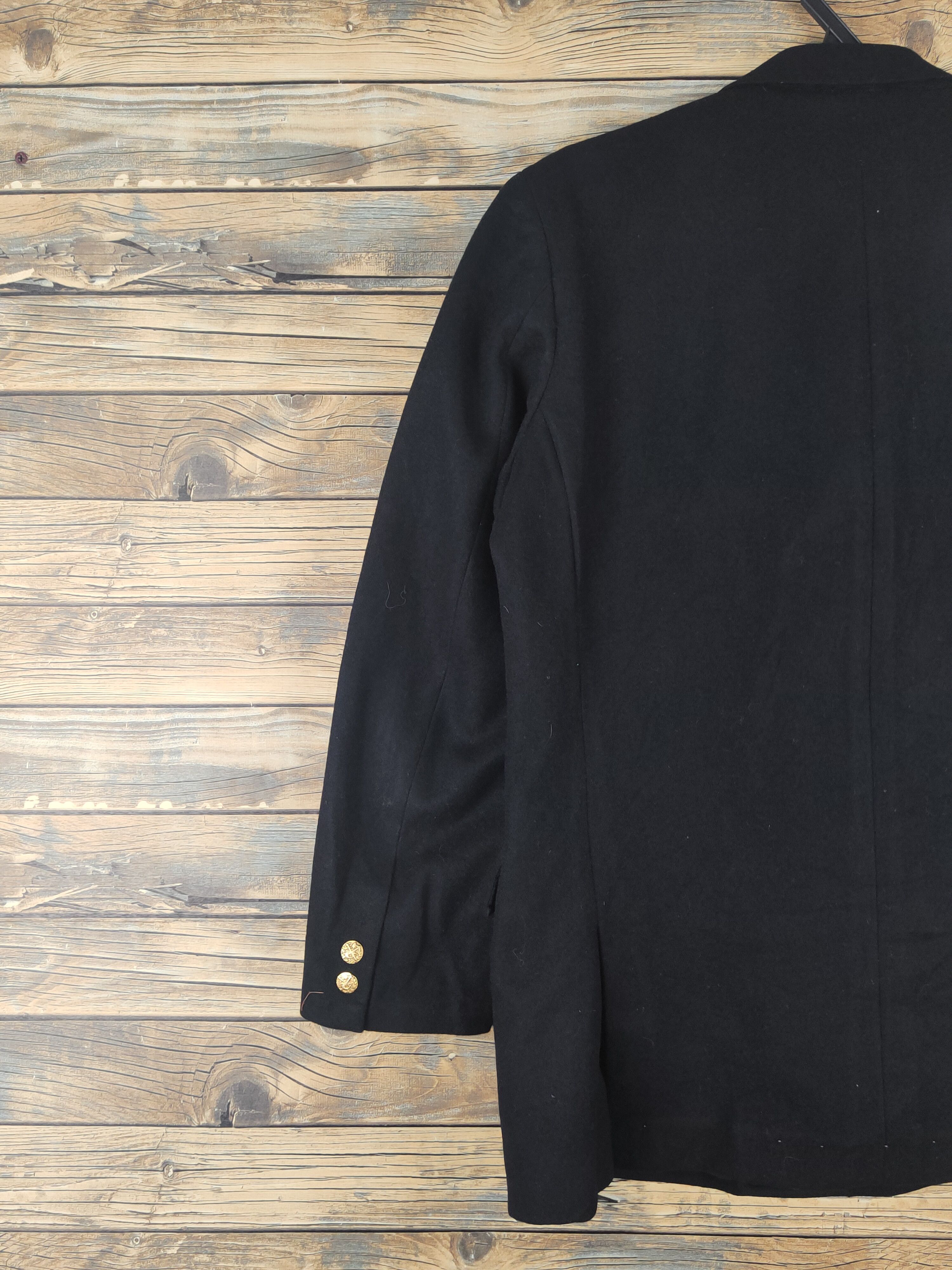 Vintage Vintage Collection by Cardinal Black Wool Pea Coats Size US L / EU 52-54 / 3 - 7 Thumbnail