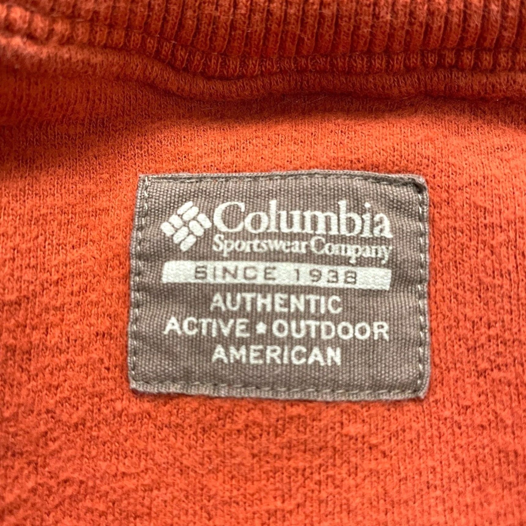 Vintage Columbia Pullover Sweatshirt Mens Large Orange Crew Neck Fleece Active Outdoor Casual Outdoorwear Pullover Sweatshirt Mens L Orange Columbia Size US L / EU 52-54 / 3 - 5 Thumbnail