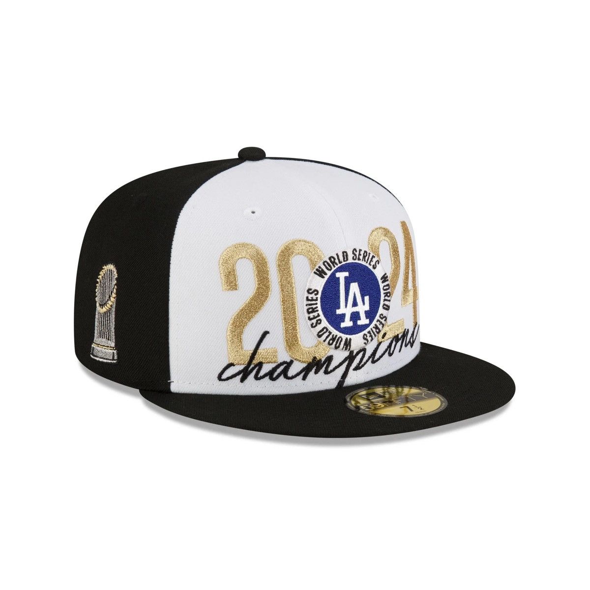 New Era Los Angeles Dodgers World Series Champs Locker Room Size ONE SIZE - 1 Thumbnail