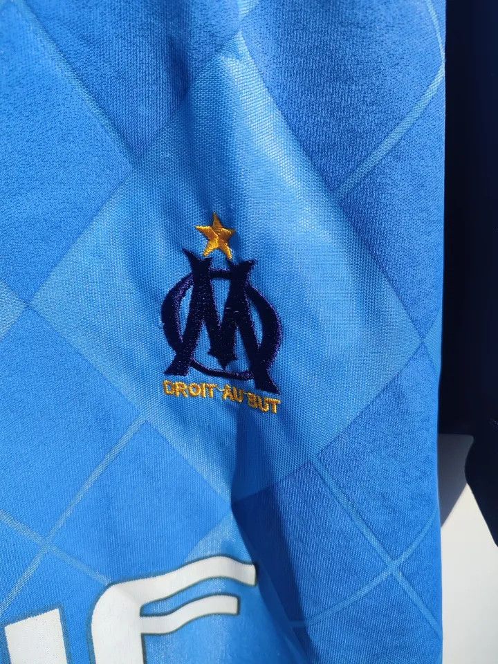 Adidas Olympique de Marseille Away 2008-09 Adidas Kone #14 FOOTBALL Size US M / EU 48-50 / 2 - 3 Thumbnail