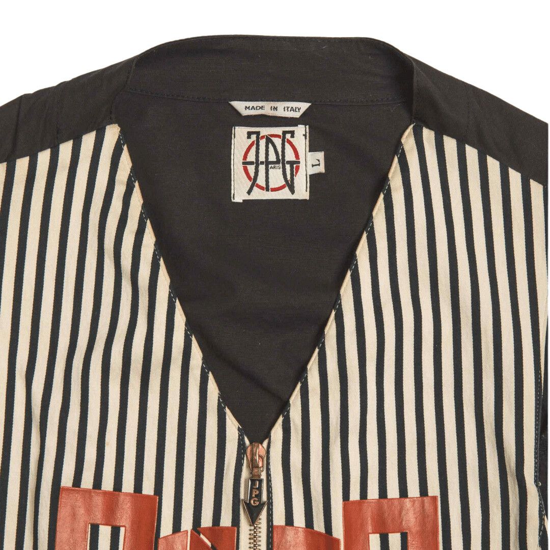 Jean Paul Gaultier Jean Paul Gautier striped zipped up vest Size US S / EU 44-46 / 1 - 2 Thumbnail