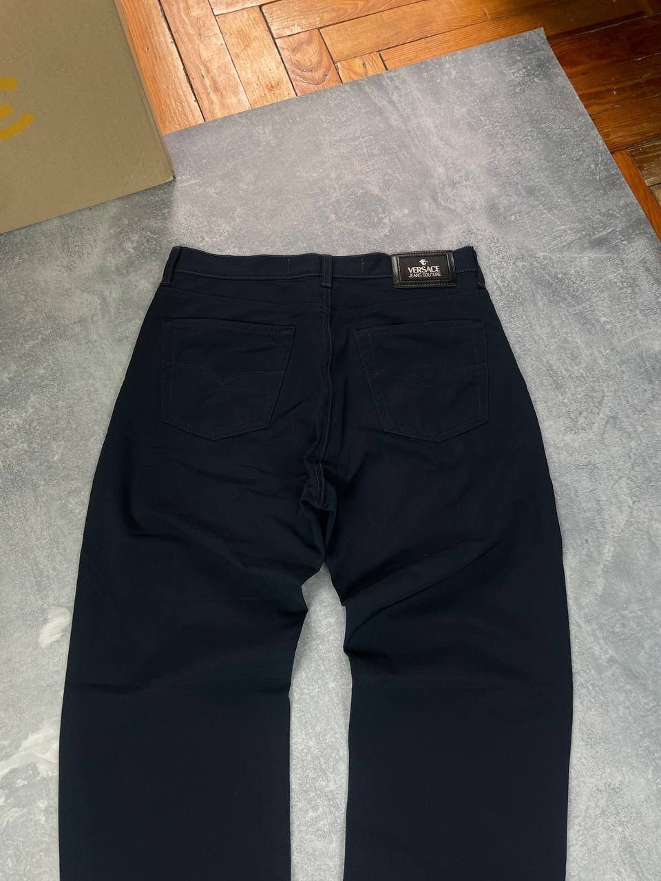 Versace Jeans Couture Vintage Versace Jeans Couture straight navy blue pants Size US 34 / EU 50 - 3 Thumbnail