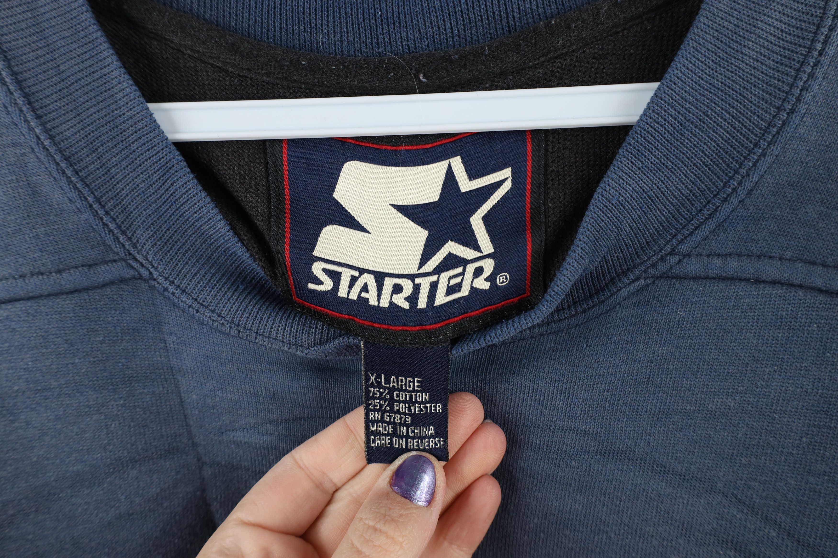 Starter × Vintage Vintage 90s Starter San Diego Chargers Football Sweatshirt Size US XL / EU 56 / 4 - 7 Thumbnail