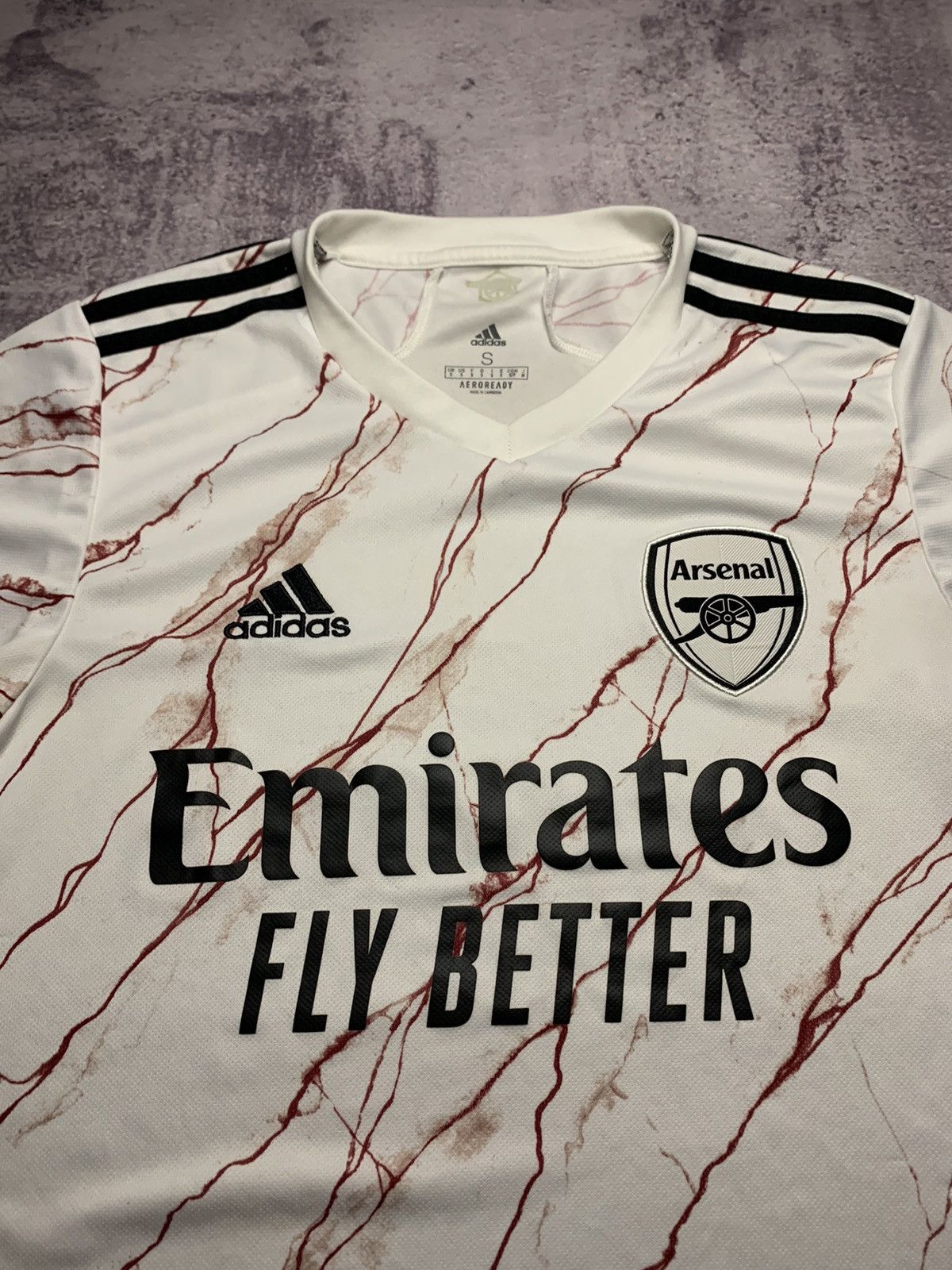 Adidas 20/21 Arsenal Away Shirt Size US S / EU 44-46 / 1 - 3 Thumbnail