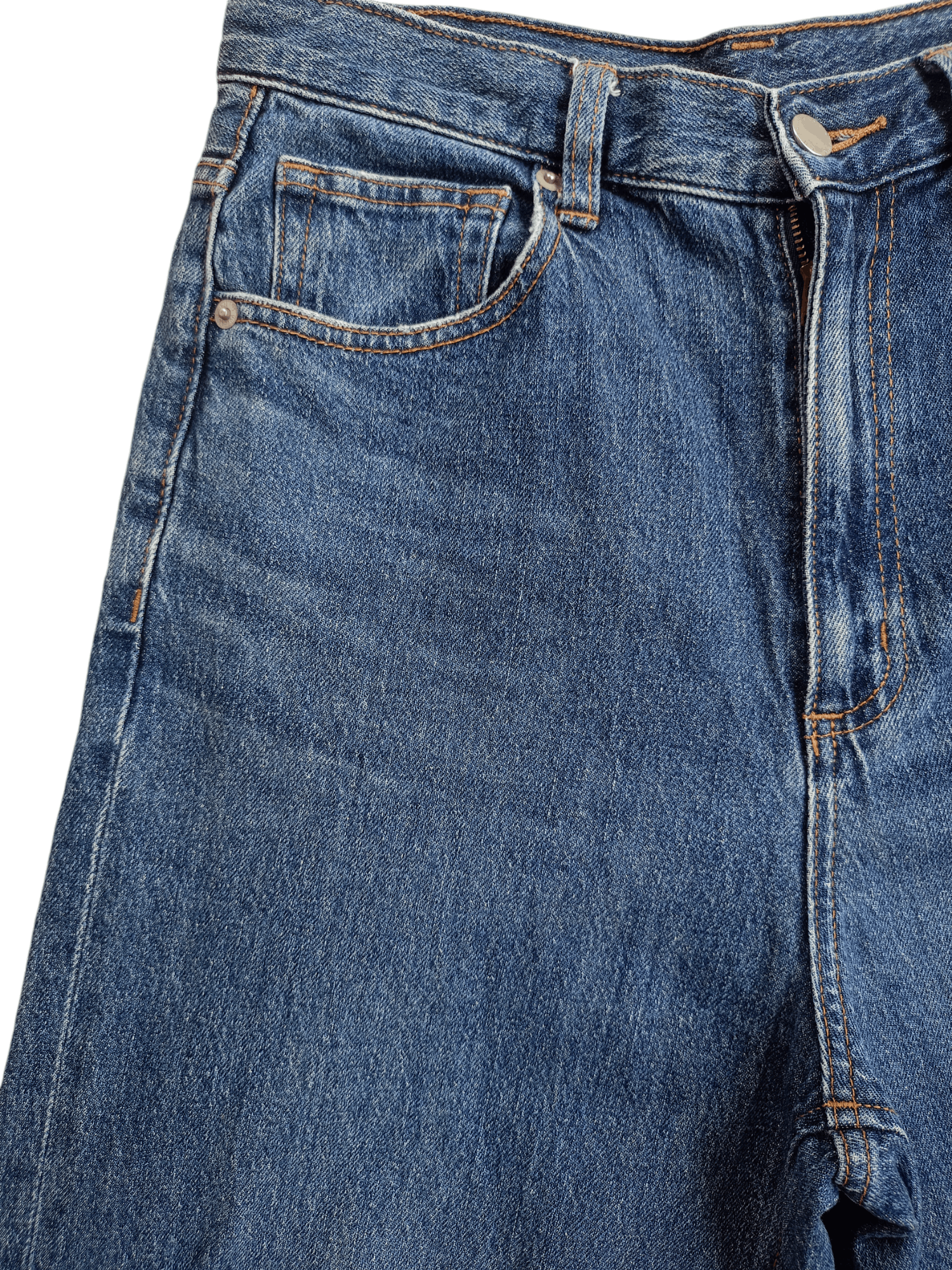 GU × Vintage GU Distressed Vintage Streetwear Denim Size US 27 - 3 Thumbnail