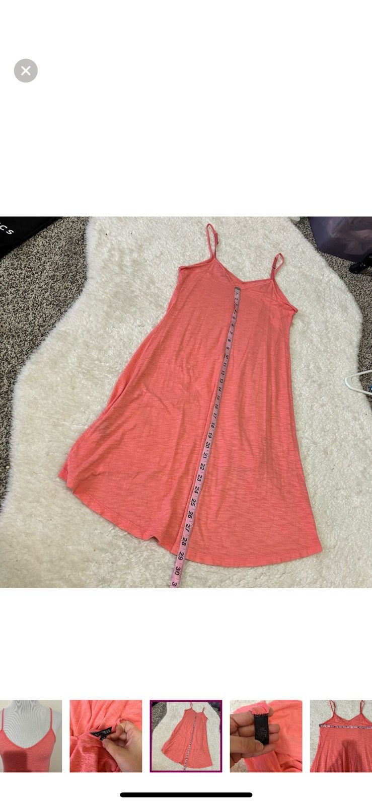 Express Express XS pink sleeveless sundress Size XS / US 0-2 / IT 36-38 - 2 Thumbnail