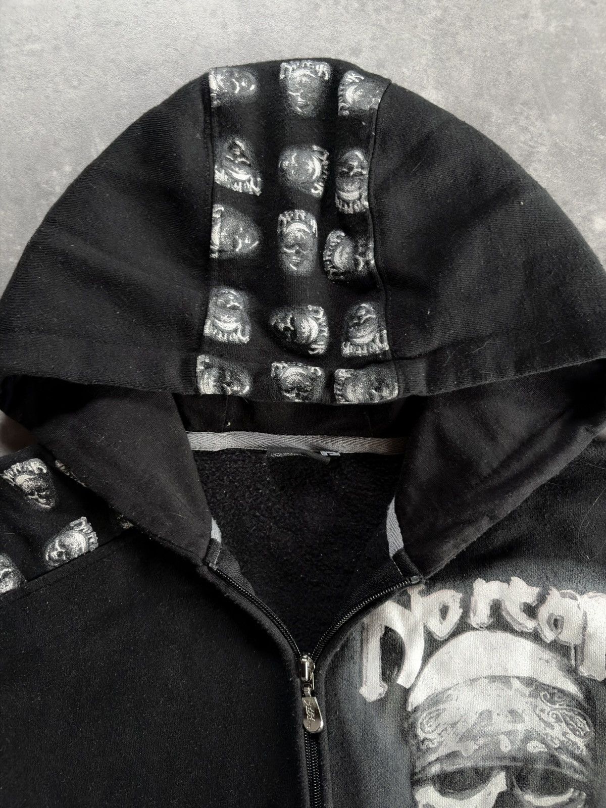 No Fear 00s No Fear Skulls Printed Zip Hoodie L M Affliction Rare Size US L / EU 52-54 / 3 - 8 Thumbnail
