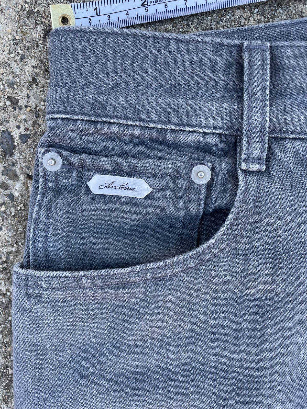 POST ARCHIVE FACTION (PAF) Post Archive Faction PAF Archive Curved Jeans Size 32 Medium Size US 32 / EU 48 - 5 Thumbnail