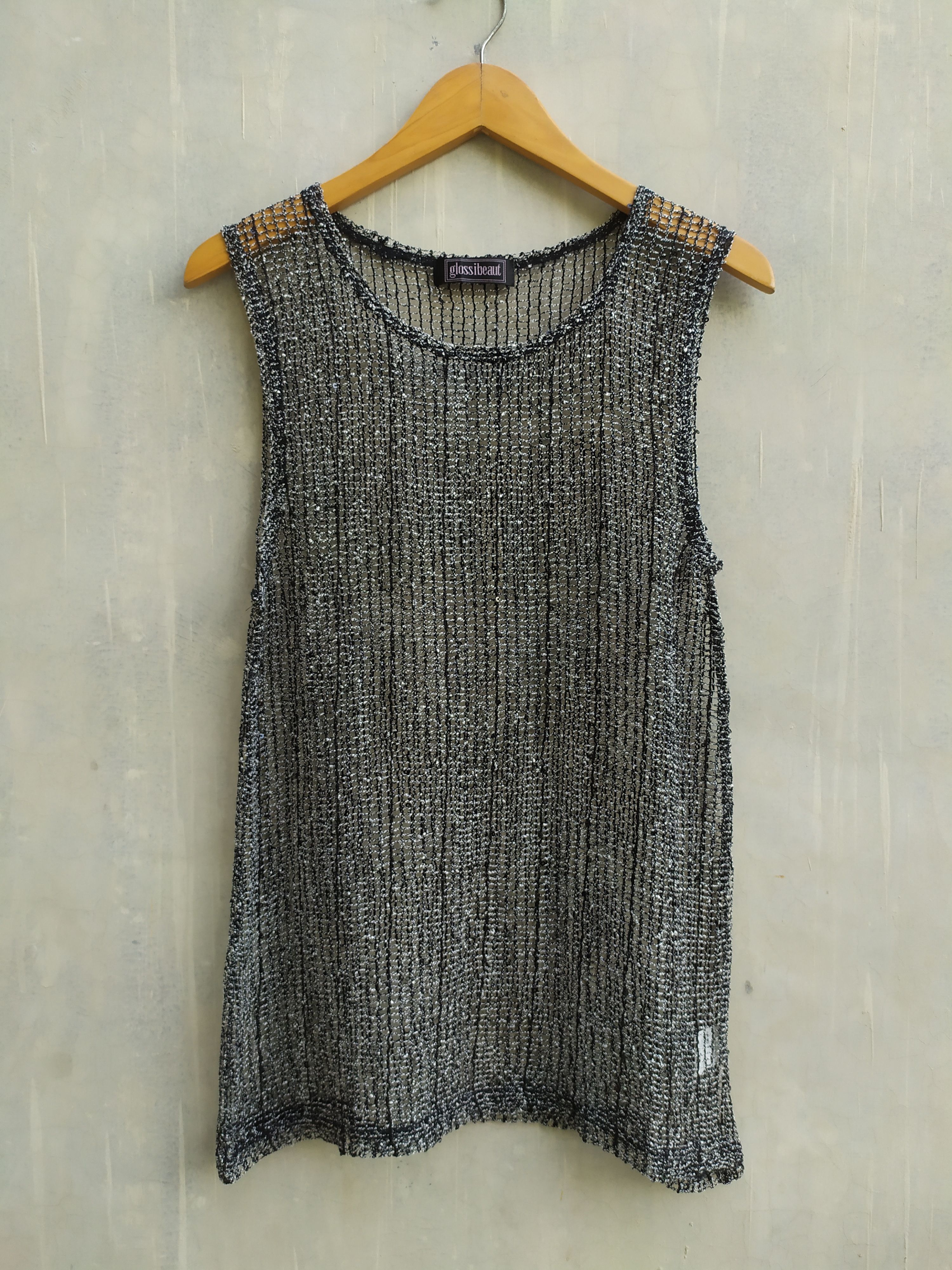 Japanese Brand Glossibeaut Japanese Brand Mesh Tops Size M / US 6-8 / IT 42-44 - 1 Thumbnail