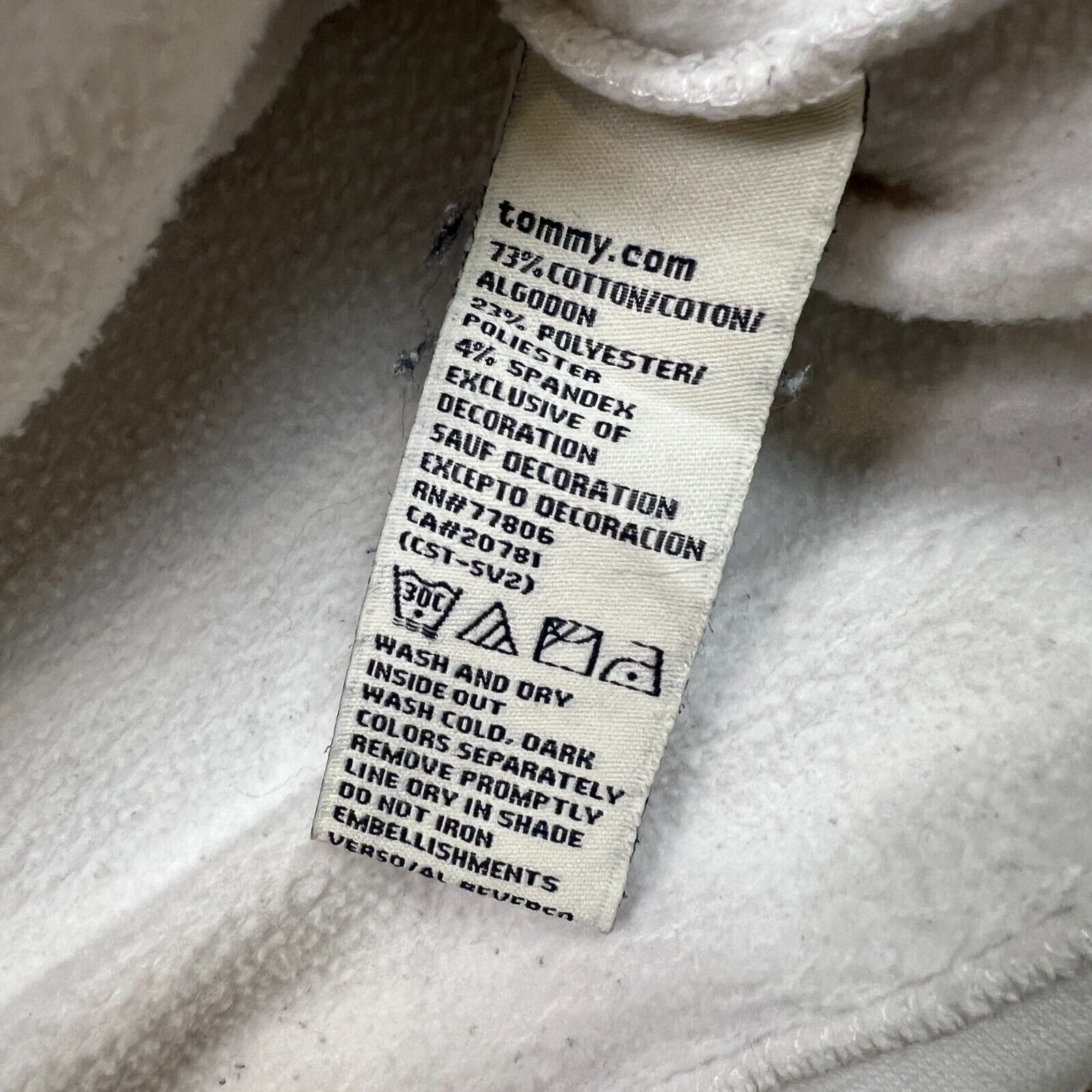 Tommy Hilfiger × Vintage Tommy Hilfiger Sweatshirt Medium Spell Out Pullover Crewneck Size US S / EU 44-46 / 1 - 9 Thumbnail