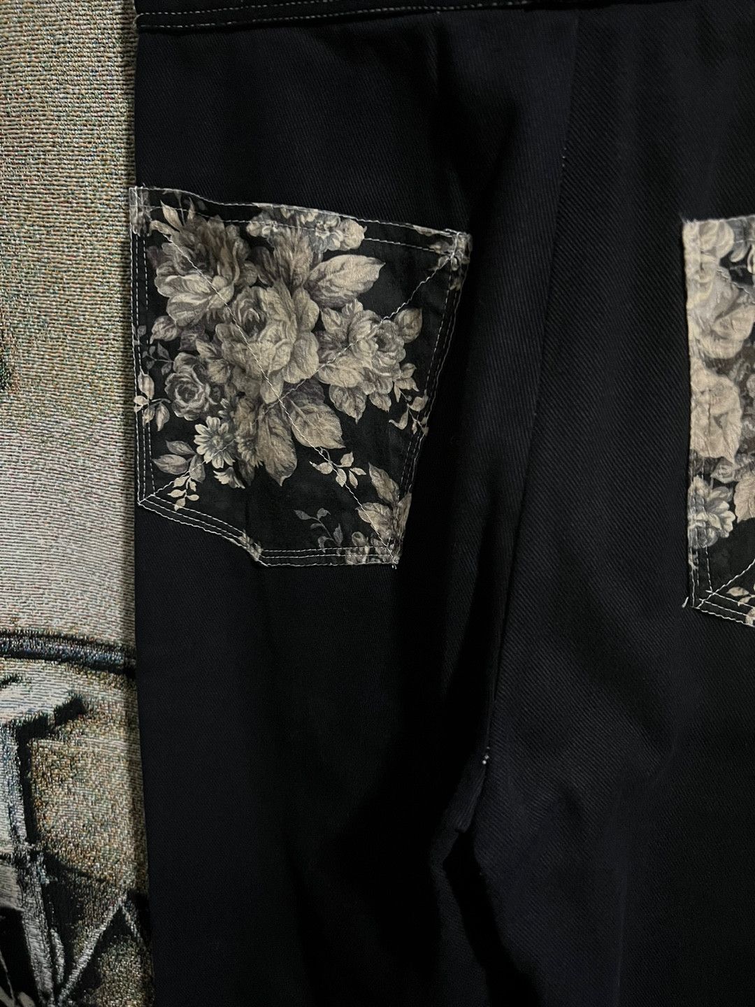 Japanese Brand Flower cotton pocket pants Size US 30 / EU 46 - 6 Thumbnail